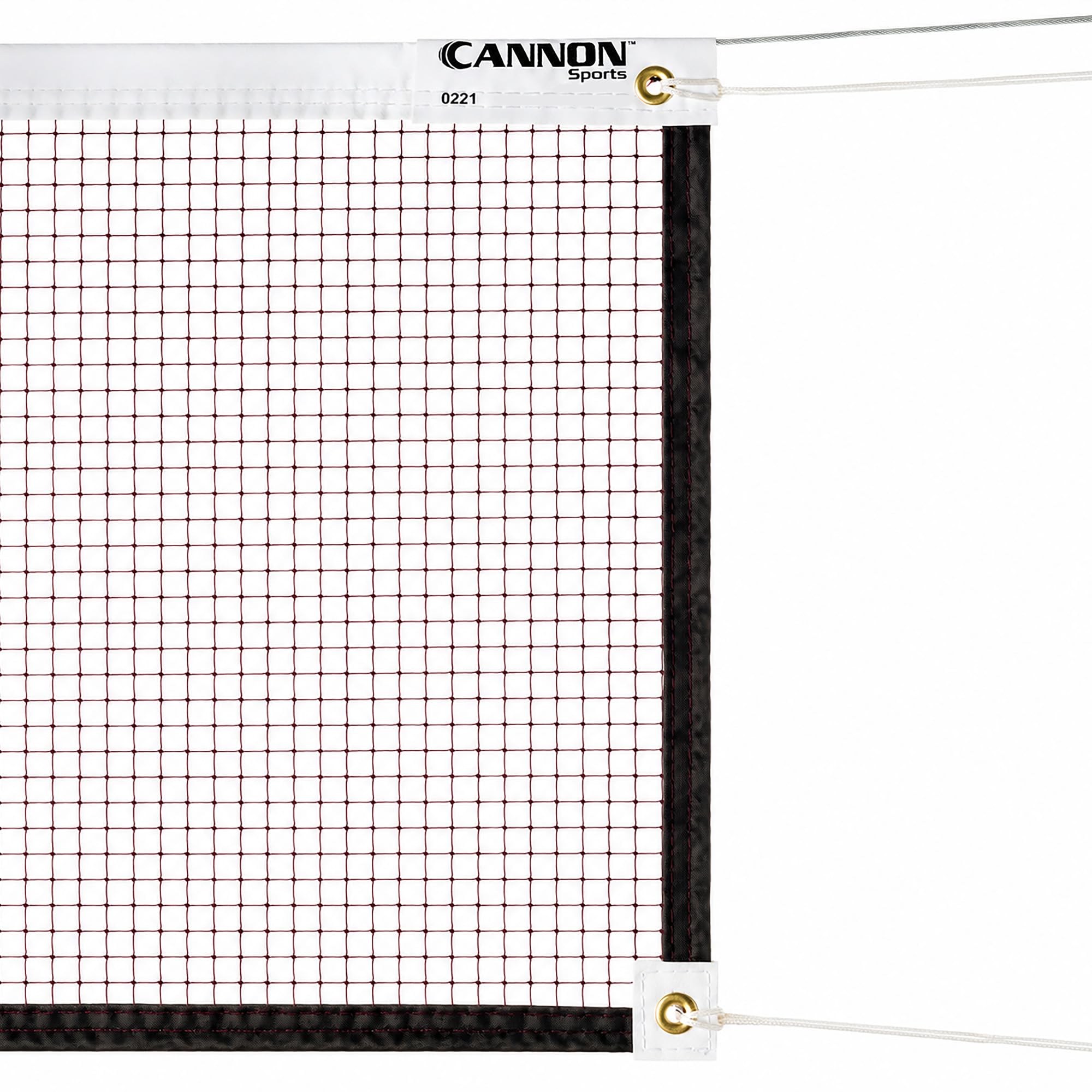 CSI Cannon Sports Knotted Badminton Tournament Net with Steel Cable, 21'-image-49