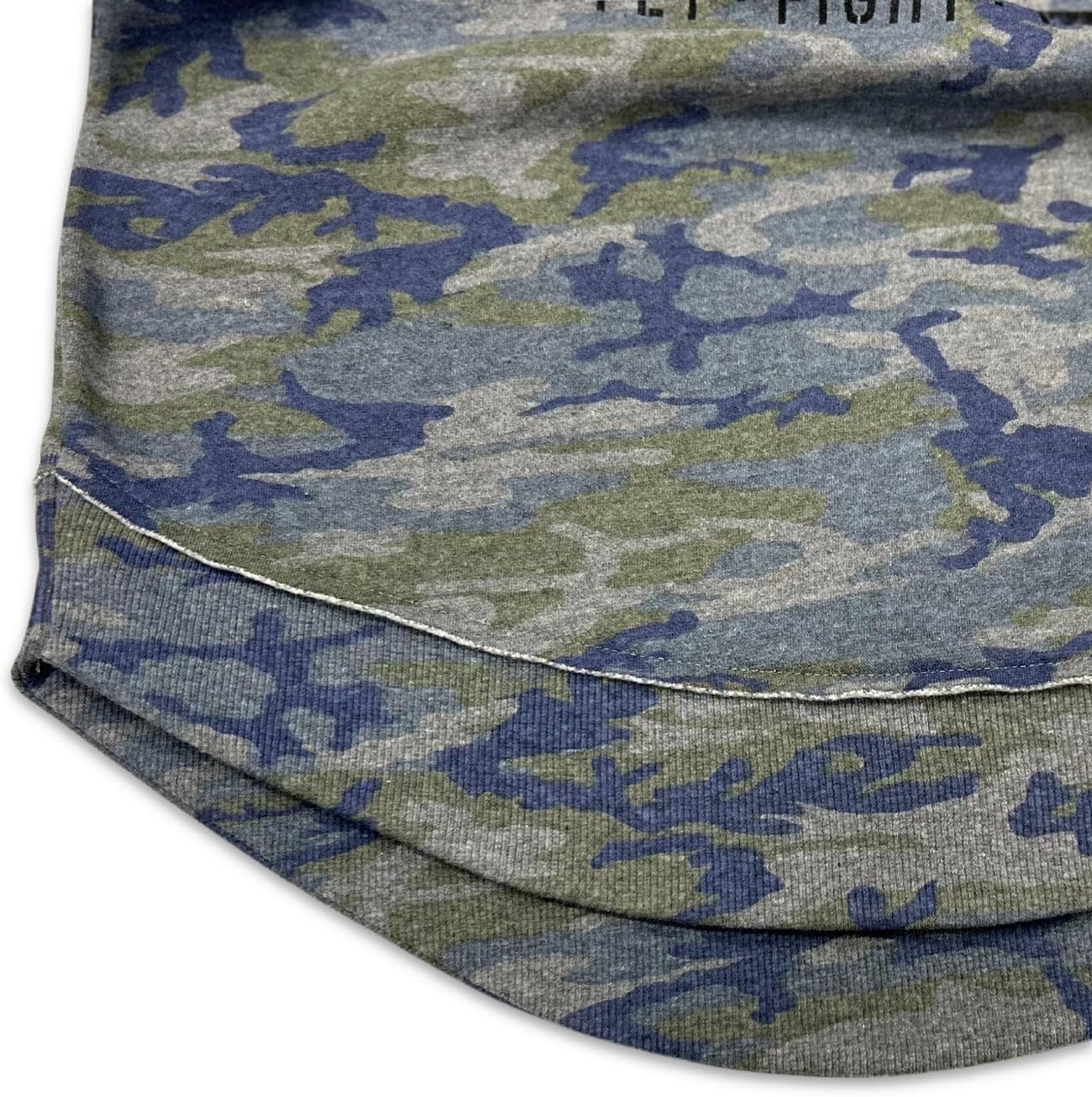Armed Forces Gear Ladies Navy Vintage Stencil Creneck (Camo)