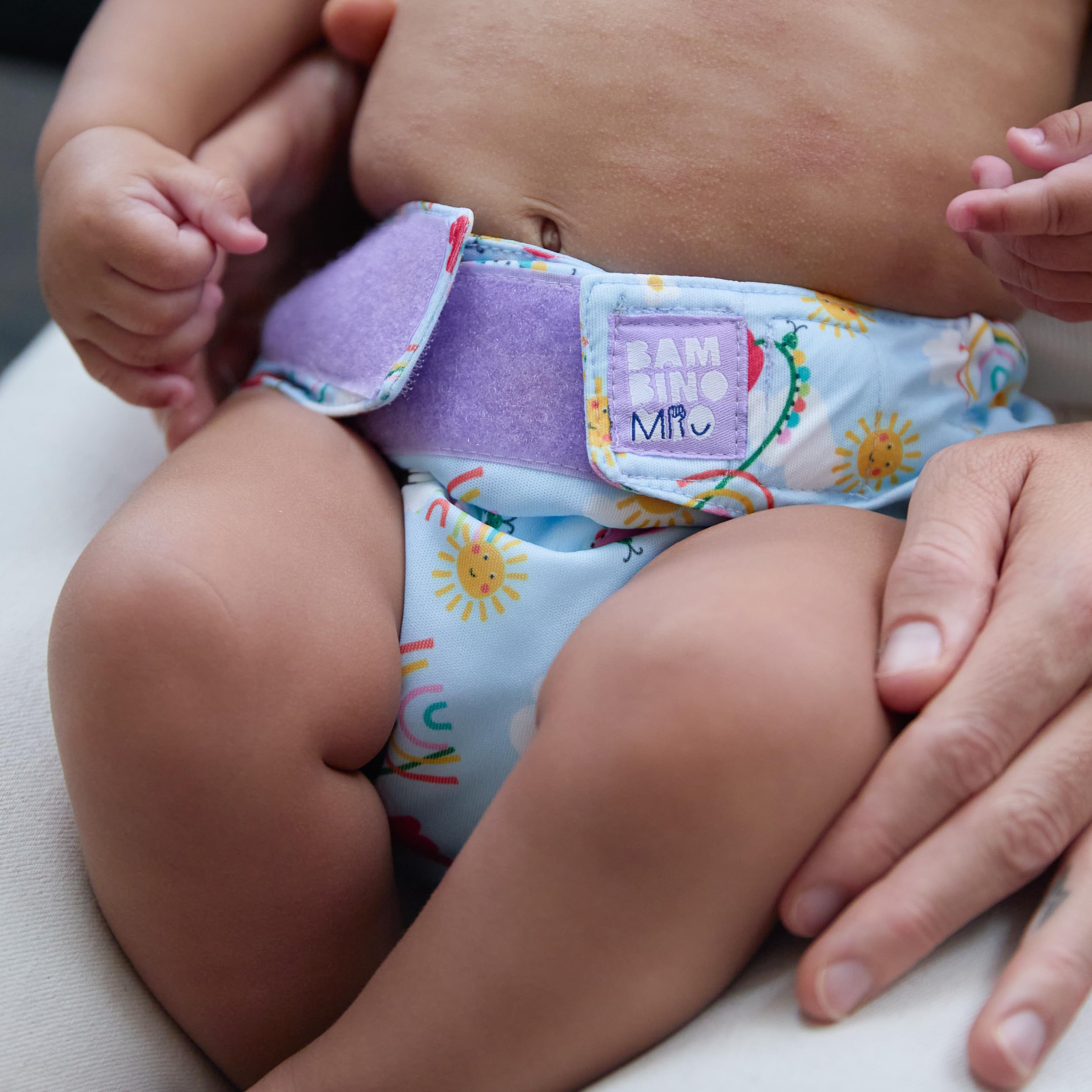 Bambino Mio pannolini riutilizzabili 5 pezzi lavabili certificati OEKO-TEX neonati