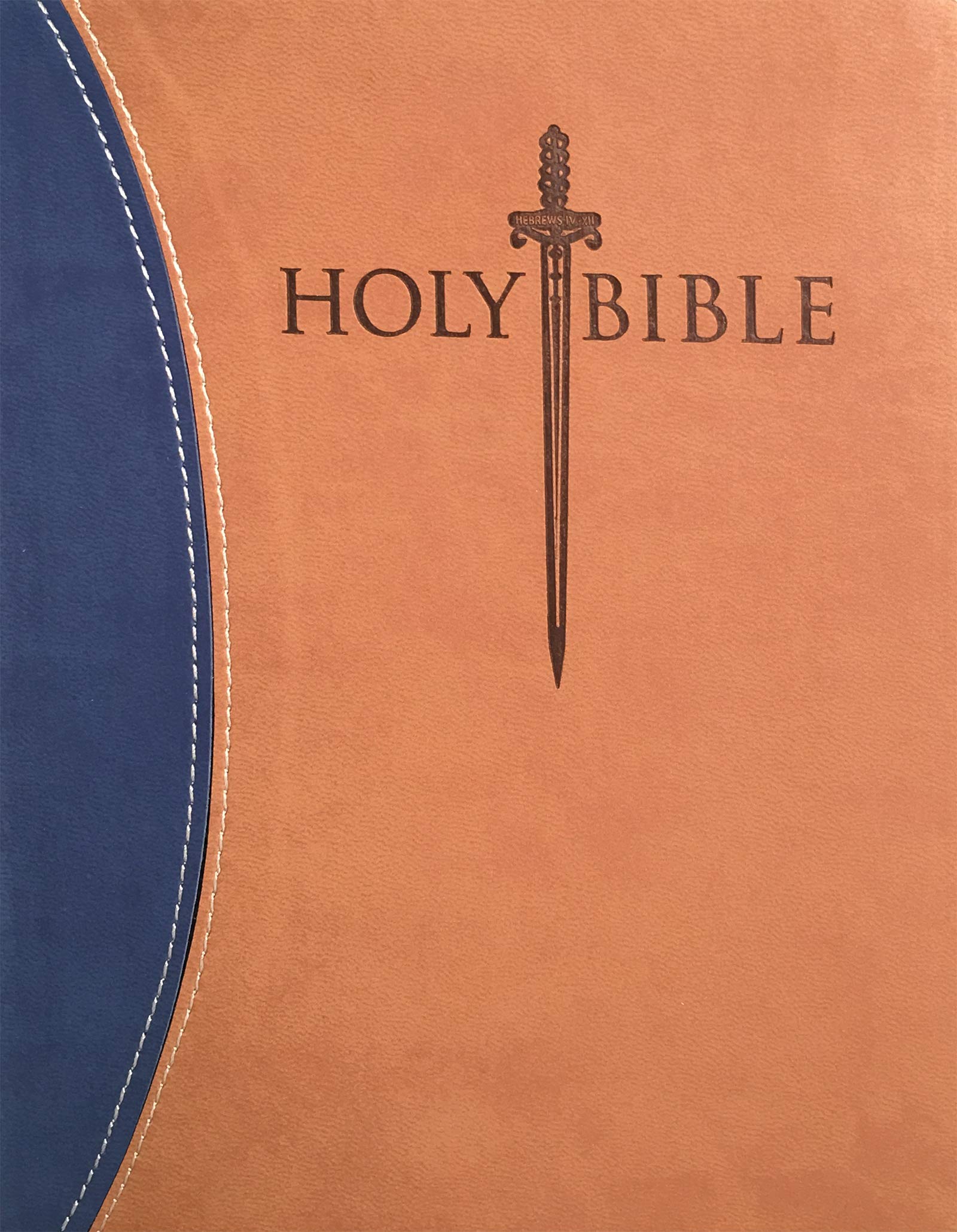 KJV Sword Study Bible Giant Print Blue Tan Ultrasoft Imitation Leather – Large Print, July 7, 2015
