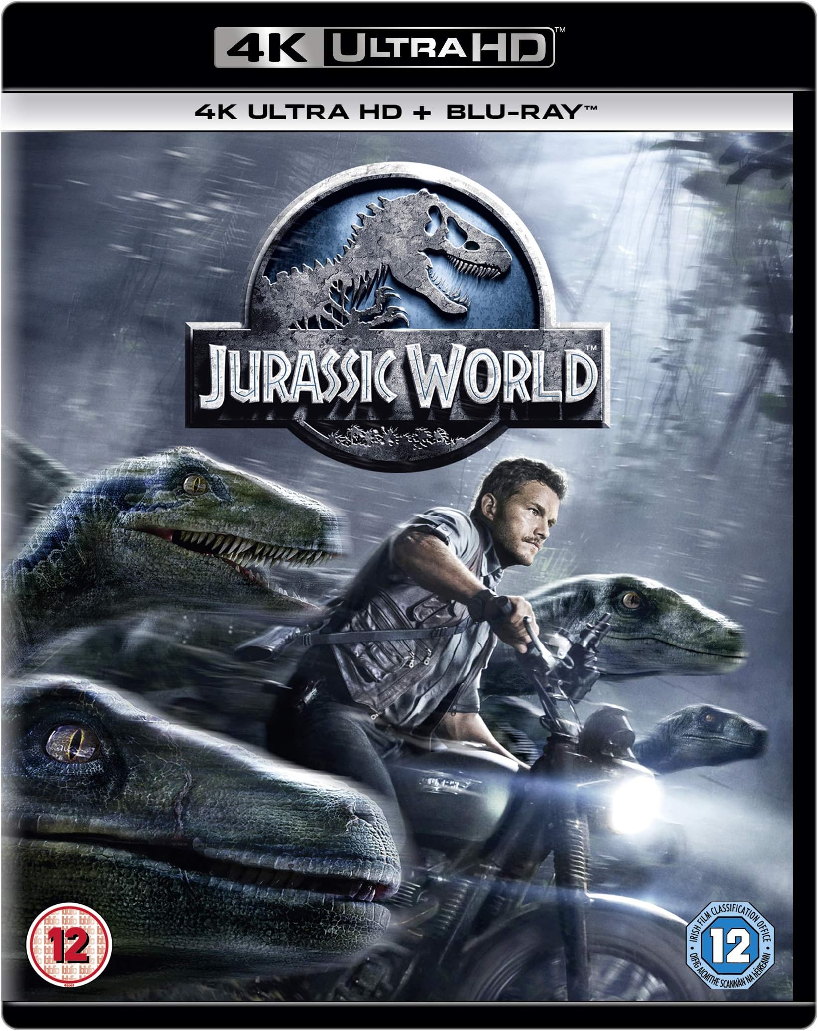 Jurassic World (4K UHD) [Blu-ray] [2018] [Region Free]