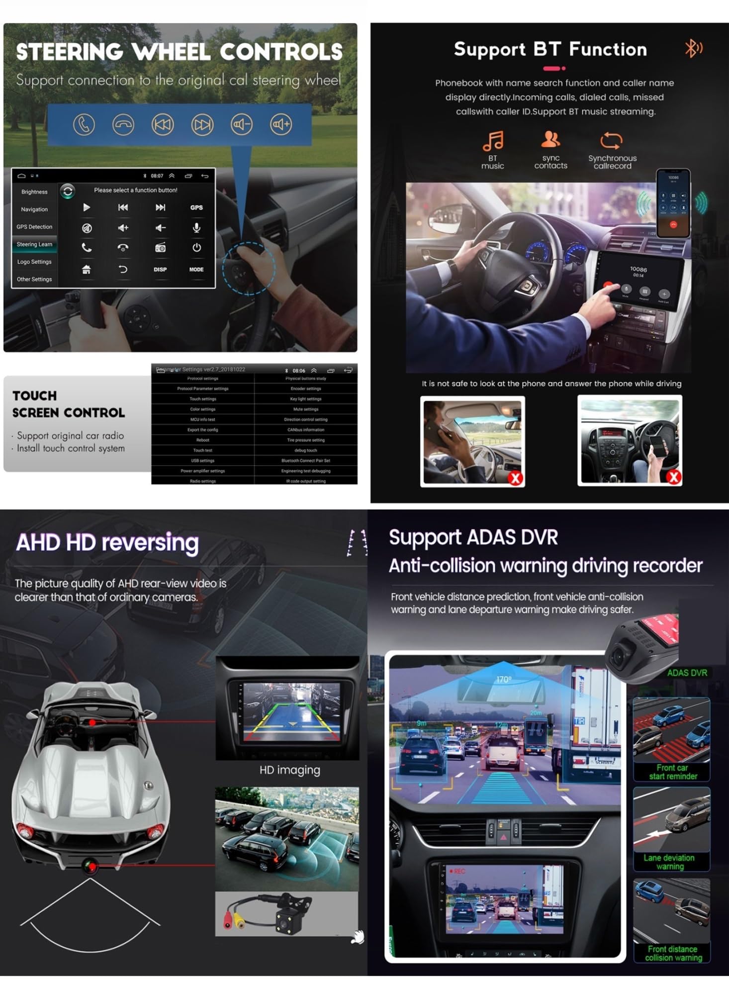 Autoradio Android 14 Da 9" Per Citroën C3 DS3 2010-2016 – Con Carplay Wireless, Telecamera Posteriore, GPS E Comandi Al Volante