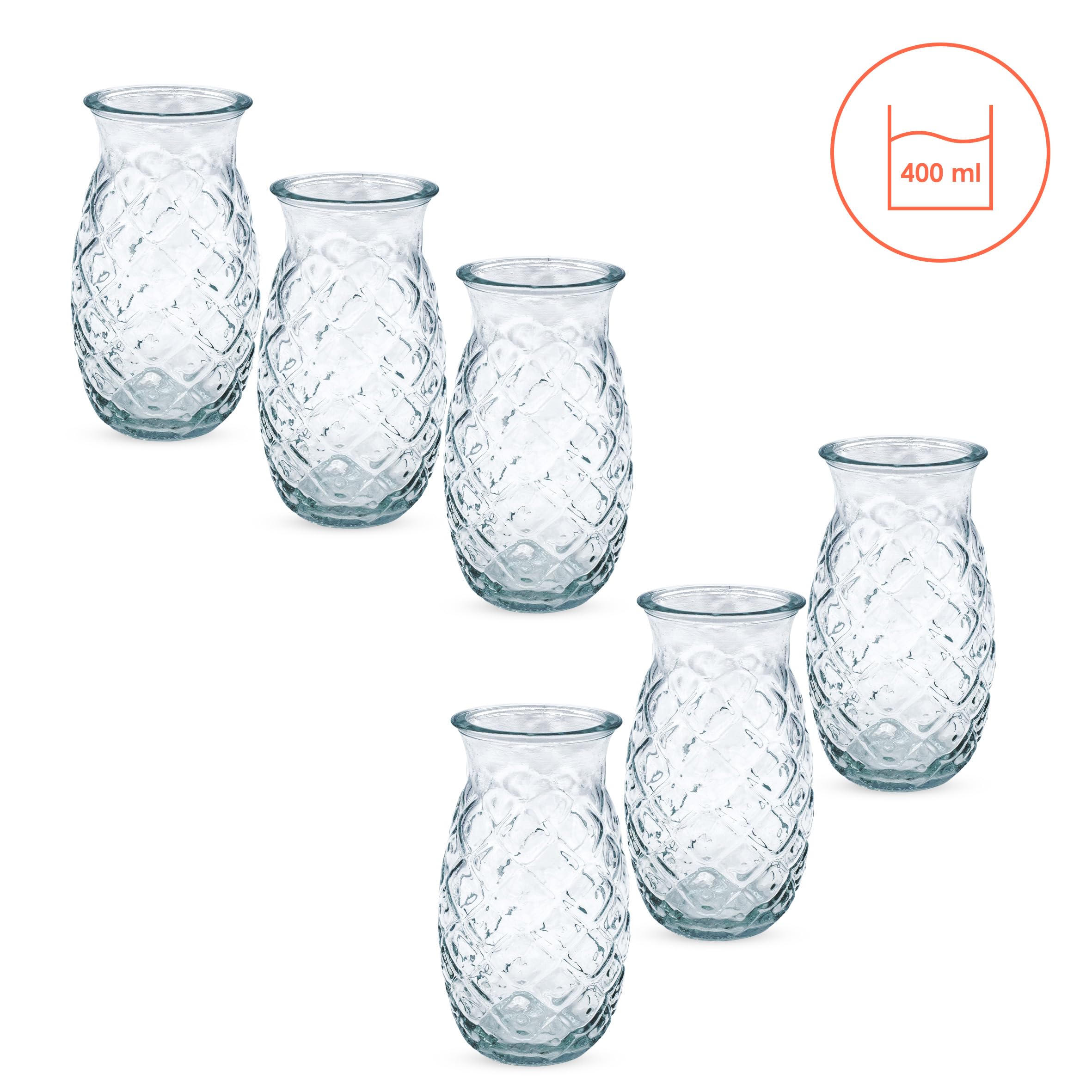 Verre Cocktail Ananas Xafrstyu - 4 Verres à Cocktail Ananas 480ml - Design Fun Pour Maison, Bar & Fêtes Verres Ananas 480ml Design Créatif Verre Cocktail Ananas Xafrstyu - 4 Verres à Cocktail Ananas 480ml - Design Fun Pour Maison, Bar & Fêtes Verres Ananas 480ml Design Créatif