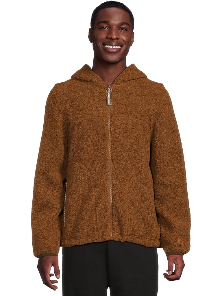 Red UGG Uggbraid Full Zip Hoodie