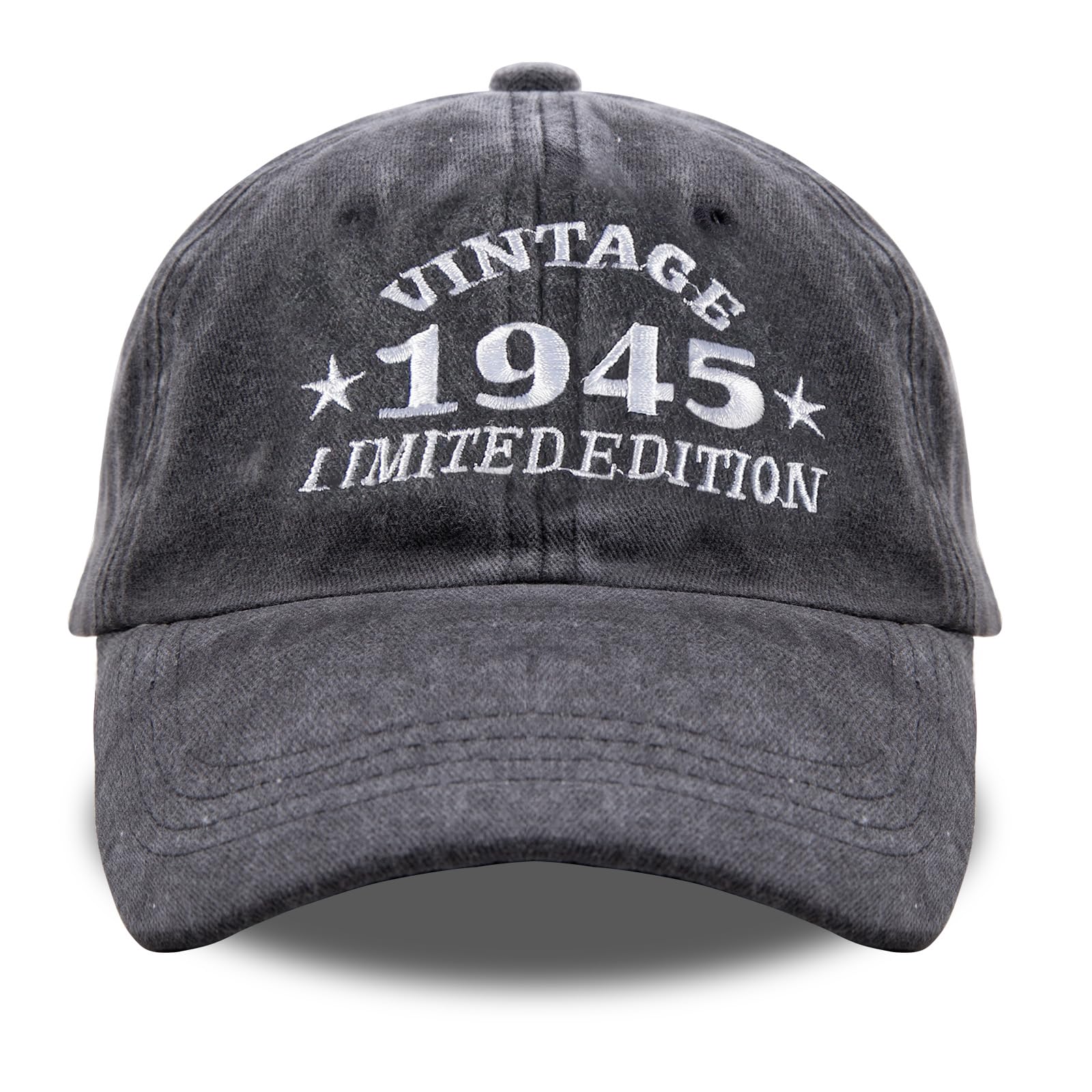30th/40th/50th-70th/80th Birthday Cap for Men/Women - Dad/Grandad Gift | 1945-1995 Cap, Cotton Baseball Cap