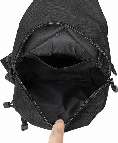 Miniatura 7 de Mochila táctica para el hombro, bolsa de mensajero EDC para el pecho, bolsa de mensajero MOLLE, bolsa de hombro, bolsas de utilidad laterales, CP,