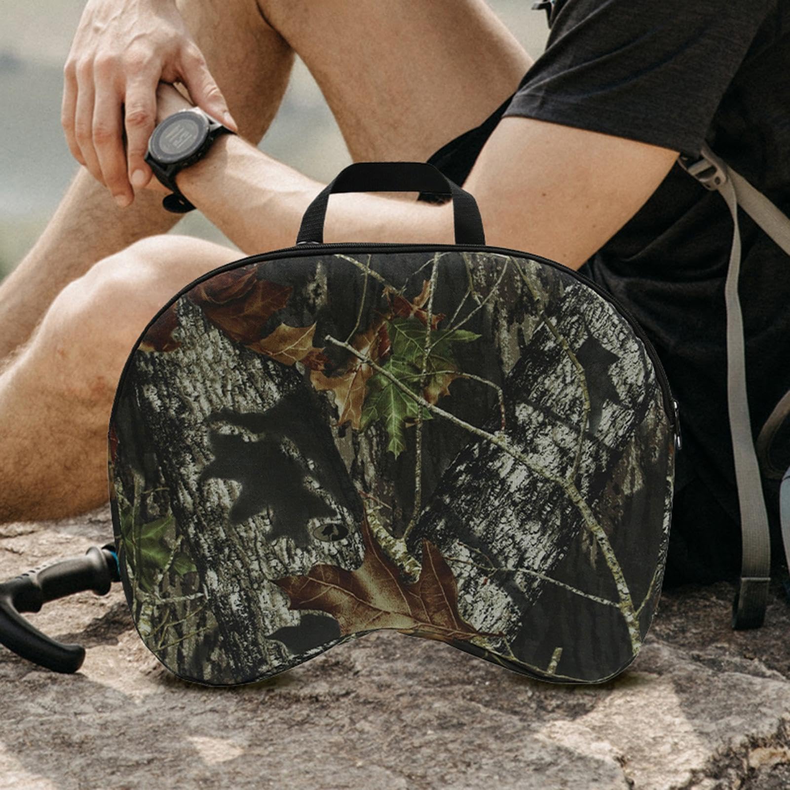 Coussin de siège de chasse, coussin de siège de chasse | Coussin épaissis étanche avec fermeture à glissière,Accessoires sportifs extérieurs, coussinet de siège de camping portable, pour la pêche