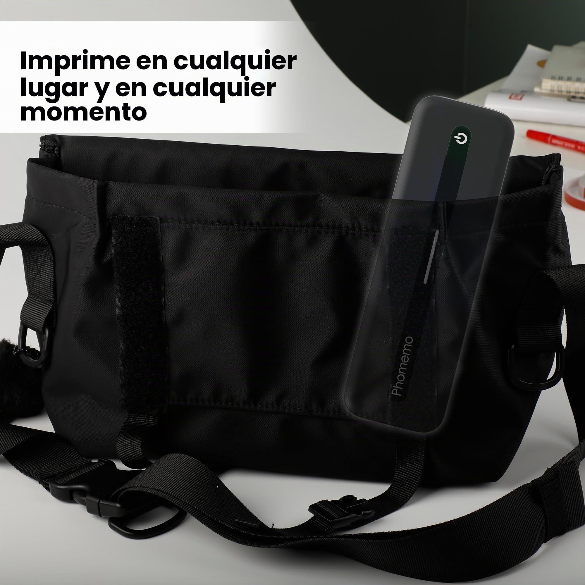 Phomemo Papel de Impresión Térmica A4 2 Rollos, Compatible con la Impresora Portátil Phomemo M832/M834 para Viajes, Hogar, Foto, Contratos, 210x297 mm Papel de Impresión Térmica, 20 Hojas/Rollo