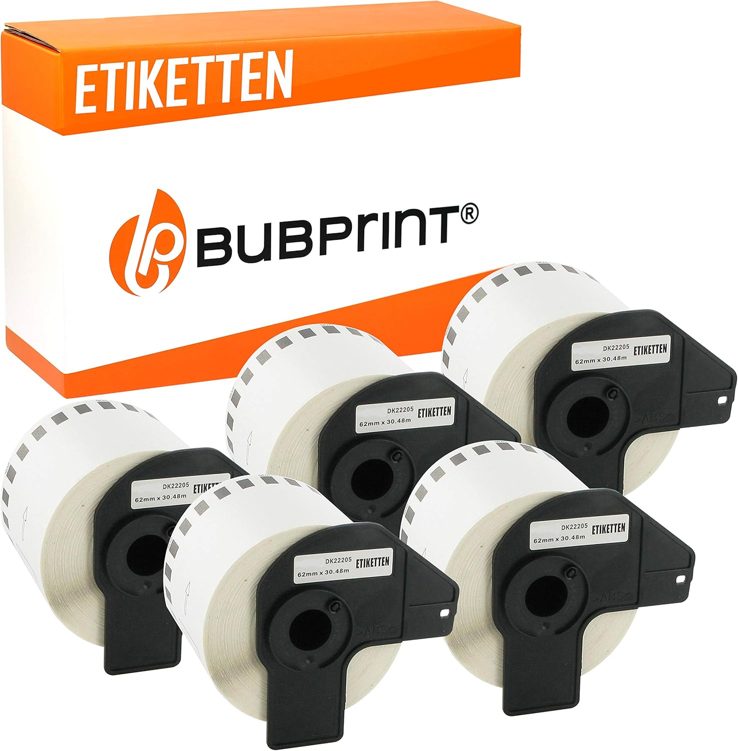 Etichette Piccole 29x62 Mm Per Brother QL - 5 Rotoli Da 800 Etichette | Per Indirizzi, Codici A Barre E UPC - Foto 14