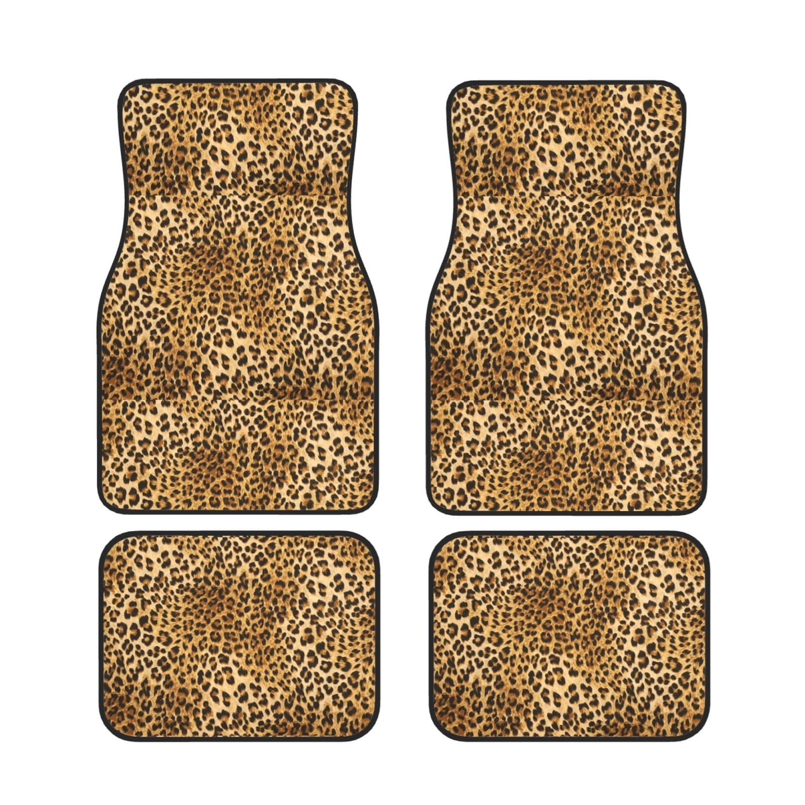 Alfombrillas para coche de leopardo para personalizar el interior de tu vehículo diario 7