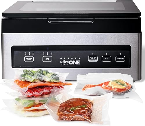 Avid Armor - Máquina selladora al vacío de cámara USV1 Ultra SeriesONE, sellador de alimentos para alimentos húmedos, selladores de carne, máquina