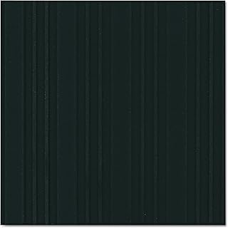 Crown FL3660BK Ribbed Vinyl Anti-Fatigue Mat, 36 x 60, Black