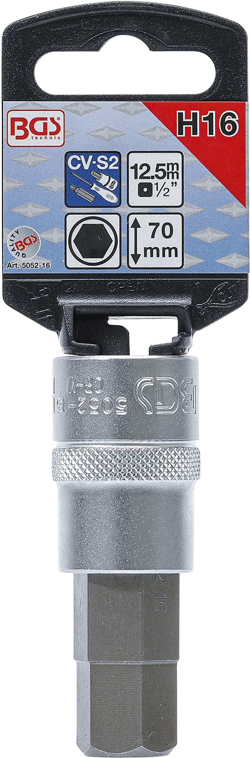 BGS 5052 | Serie Di Chiavi A Bussola | 12,5 Mm (1/2") | Esagono Interno 5 - 22 Mm | 12 Pz - Foto 7