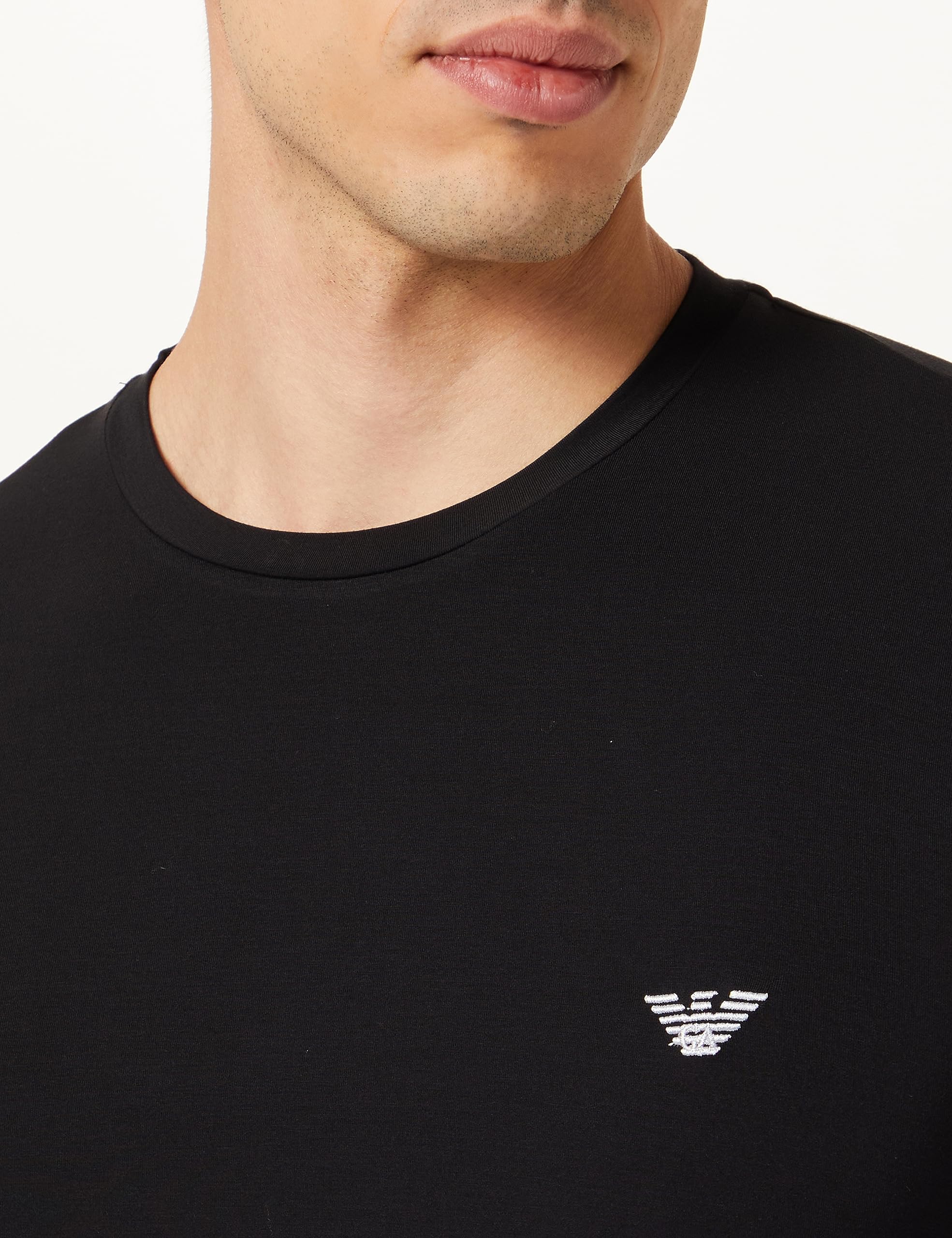 Emporio Armani Soft Modal Men's Long-Sleeved T-Shirt Camiseta Hombre (Pack de 1)