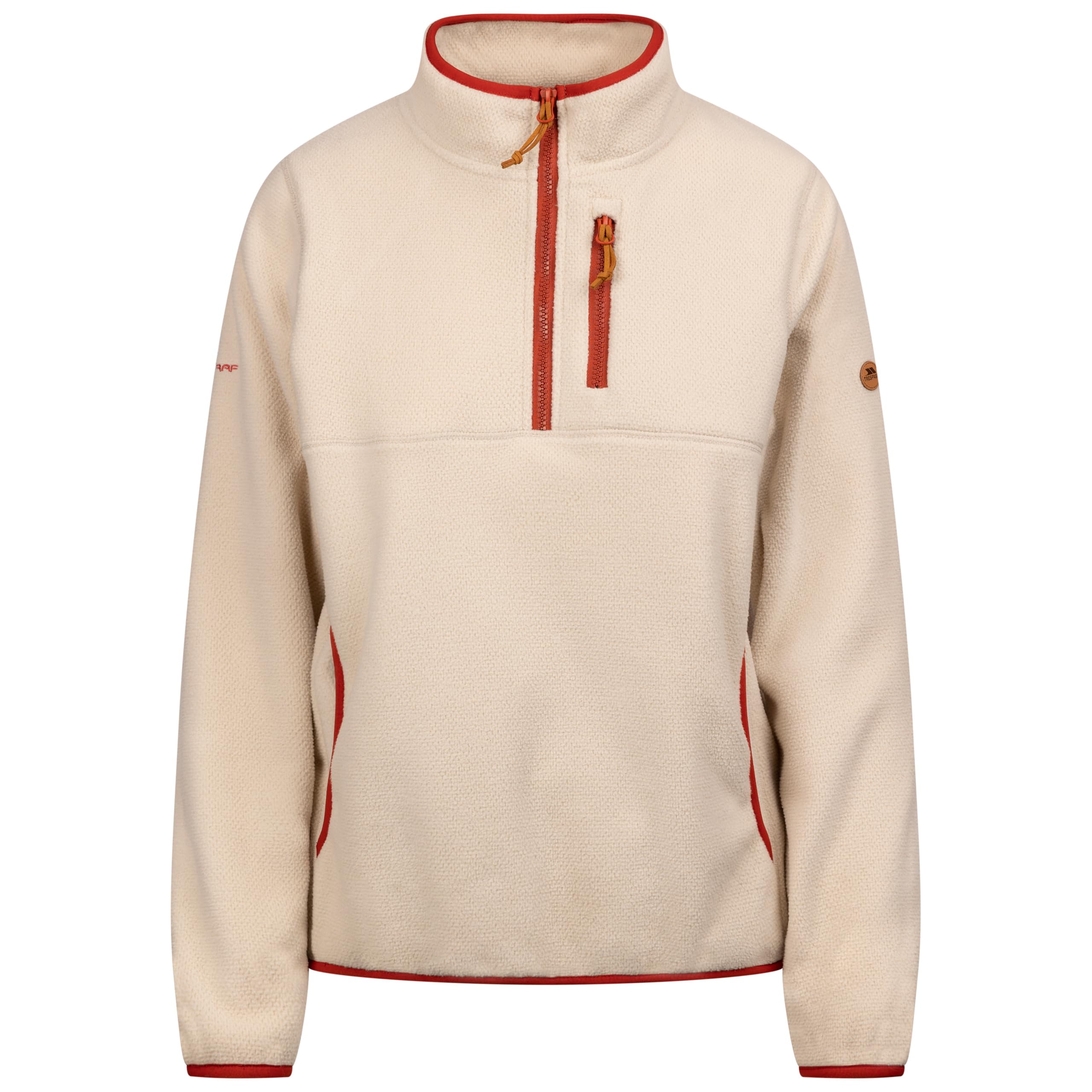 Trespass Women's Soft Stone Textured Honeycomb Fleece Tister - Half Zip Top