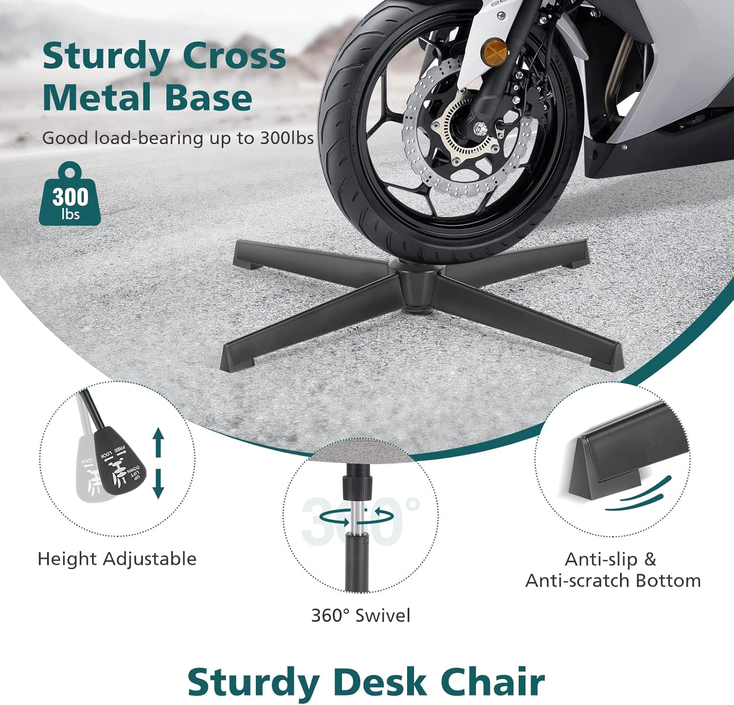 OLIXIS Criss Cross Legged Chairs Armless No Wheels Wide Seat Height Adjustable Swivel Padded Fabric Home Office Desk Seating for Bedroom, Student, Study Room 6 81nDXFTl8cL. AC SL1500