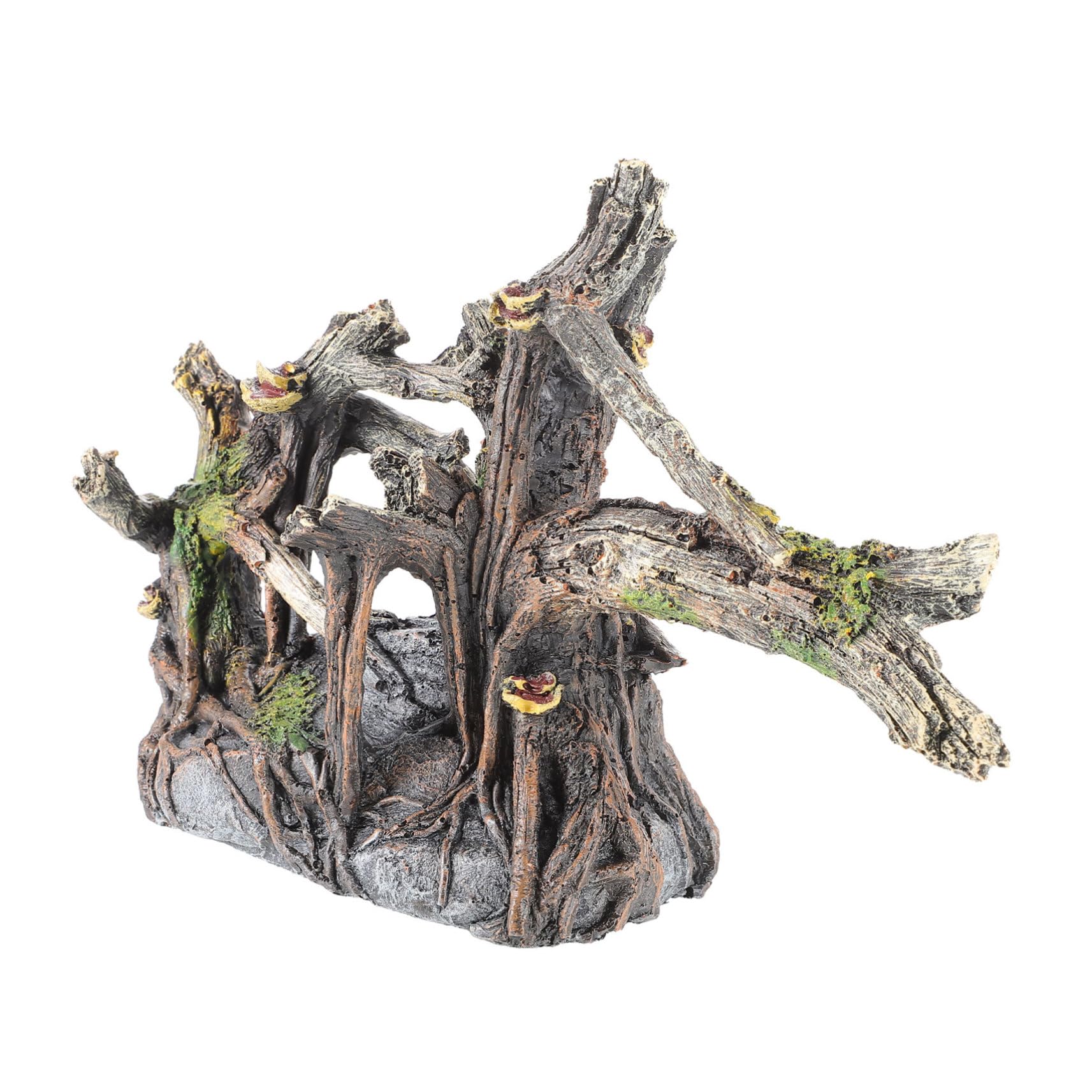 1pezzi Decorazione Per Acquario in Resina Arbusto Artificiale Per Acquario e Vasche Per Pesci Decorazione Paesaggistica Per