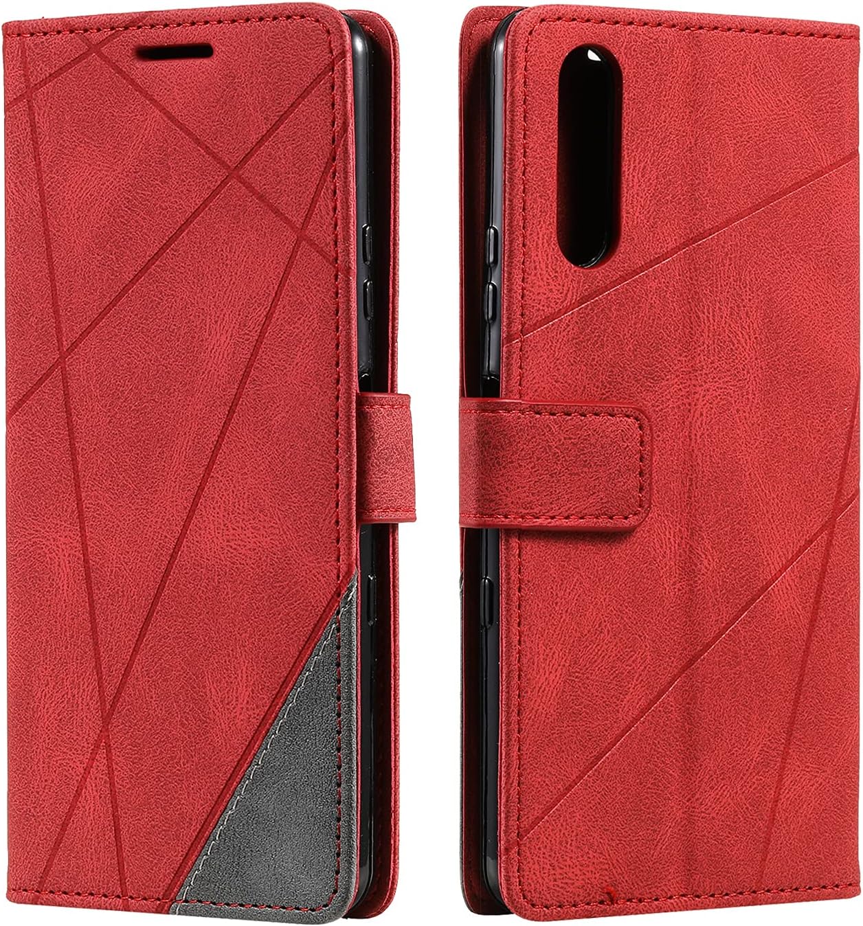 PIXFAB Custodia A Portafoglio In Pelle Per Sony Xperia 1 IV 5G – Copertura Totale Con Slot E Supporto | Chiusura Magnetica | Nero - 2