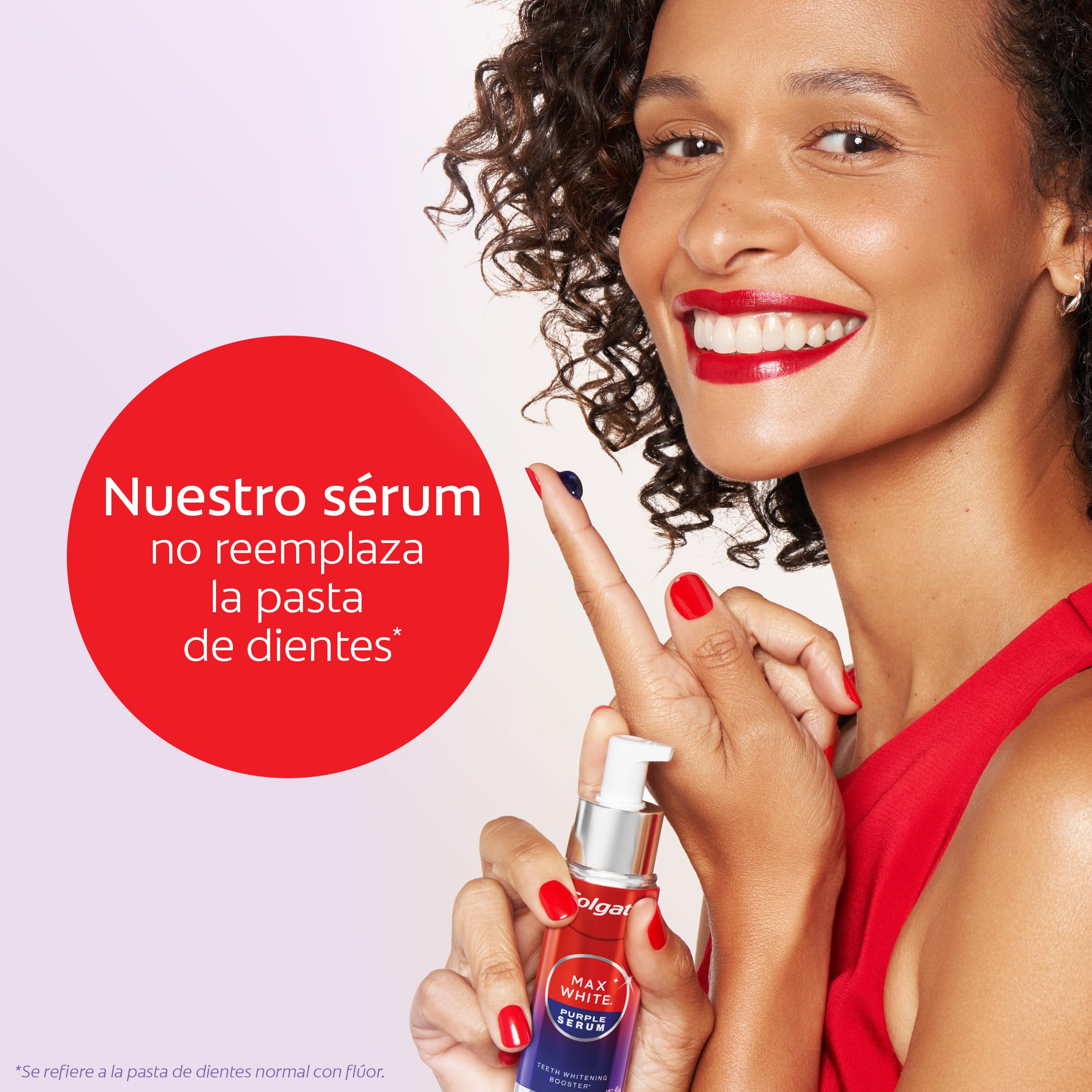 Colgate Max White Sérum Morado 40ml, Blanqueador Dental Instantáneo sin Flúor, Blanquea Instantáneamente, Fórmula de Doble Acción para Corrección del Color y Resultados Blanqueadores Duraderos — view 8