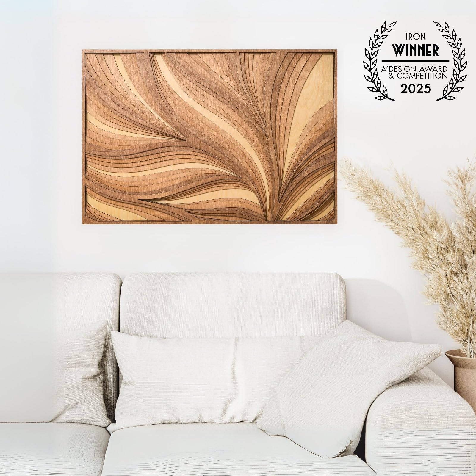 Amazon.com: NEODECO Parametric Wood Verso, Award Winner-A'Design