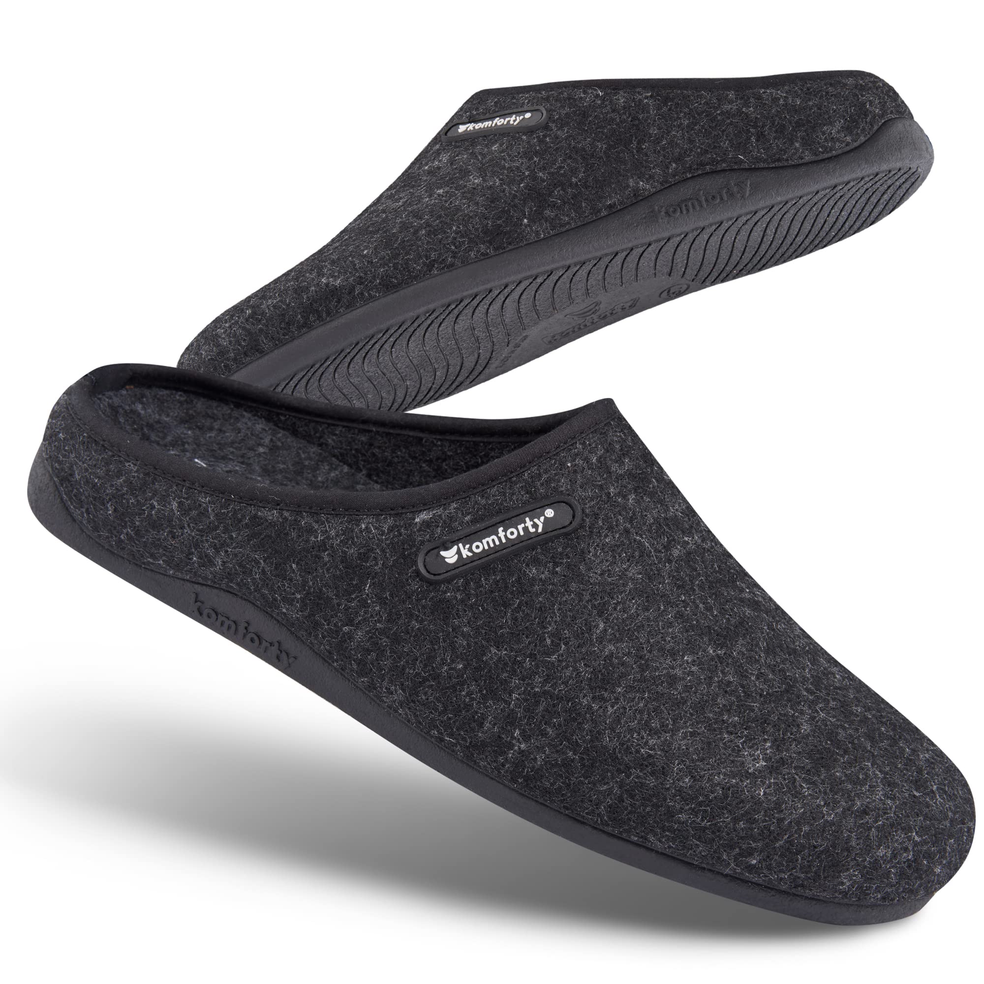 Komforty Slippers for Men and Women, Non-Slip Slippers for Indoor and Outdoor Use, Warm Slippers