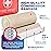 High-Performance Elastic Bandage Wrap - 6 Pack (2x2in, 2x3in, 2x4in) - Self-Closing Strong Compression Bandage Wrap for Feet, Ankles, Wrists, and Knees