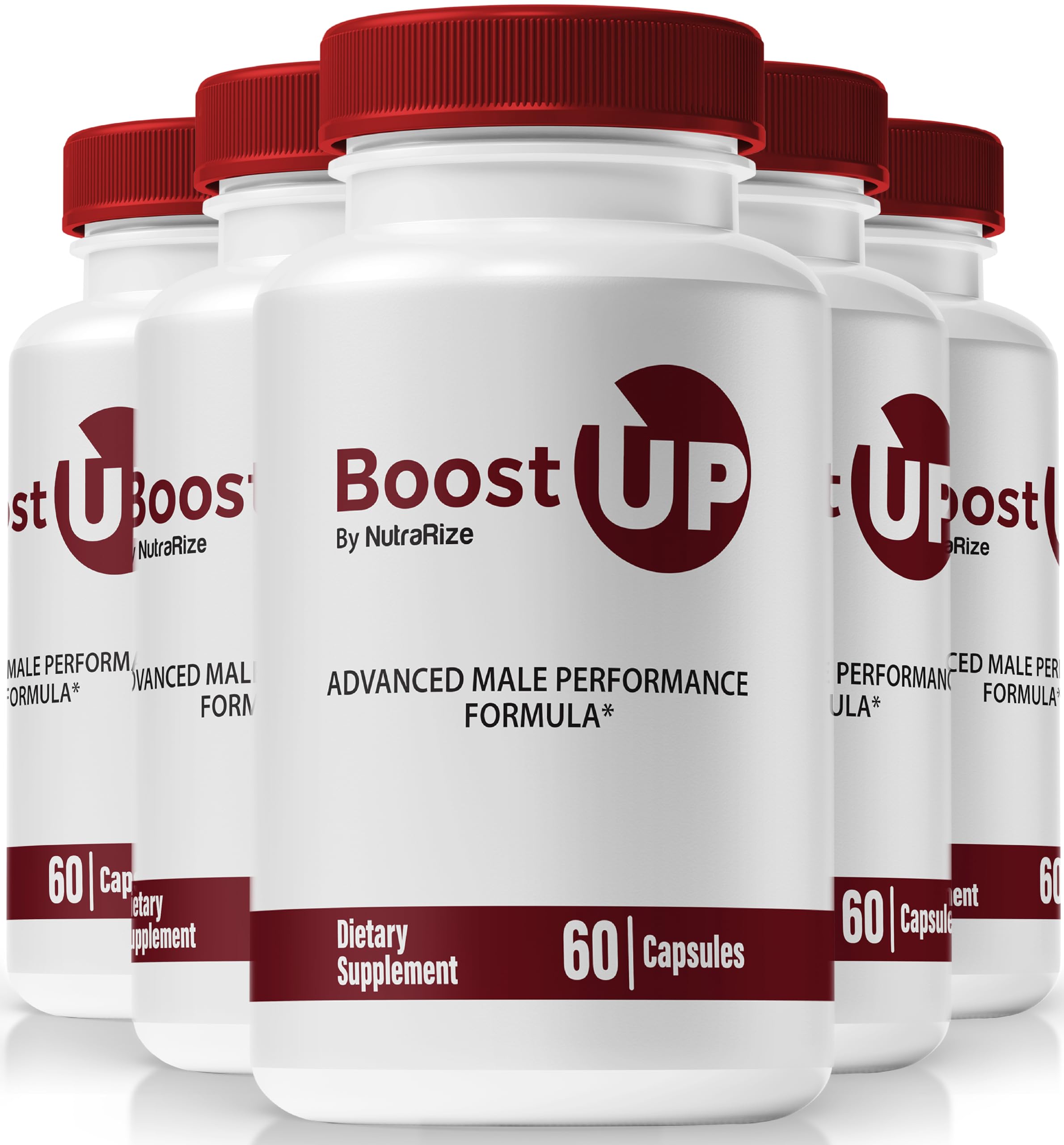 (5 Pack) Boost Up Capsules, Official Boost Up for Men, All Natural Boost Up Pills, Daily Nutrition to Support Male Health and Wellness, Premium BoostUp, Boost Ups Review (300 Capsules)