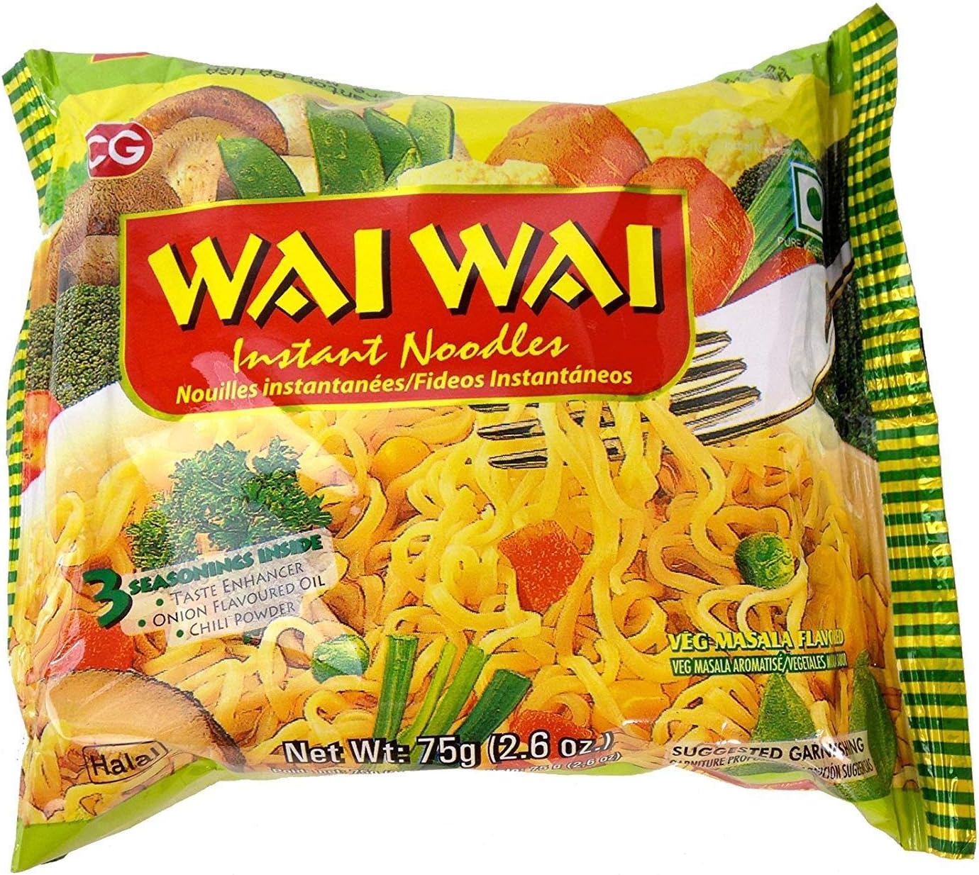 Instant Noodles- Vegetable 70G-(30 Packets)