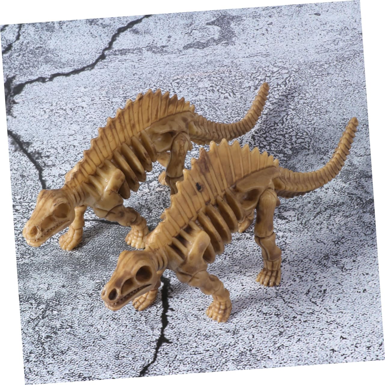 VICASKY 36pezzi Figure Di Scheletri Di Dinosauro Giocattoli Educativi Per Ragazzo Ragazza Decorazioni Uniche Per Casa e Per Attività Didattiche e Giochi Creativi