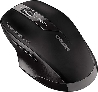 CHERRY MW 2310 2.0, Mouse Wireless a 6 Tasti, 2,4 GHz RF con Portata di 10 m, Se