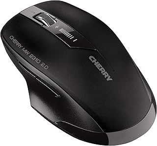 Cherry MW 2310 2.0, 6-Button Wireless Mouse, 2.4 GHz Radio with 10 m Range, Optical Sensor and DPI Switch, Ambidextrous Us…