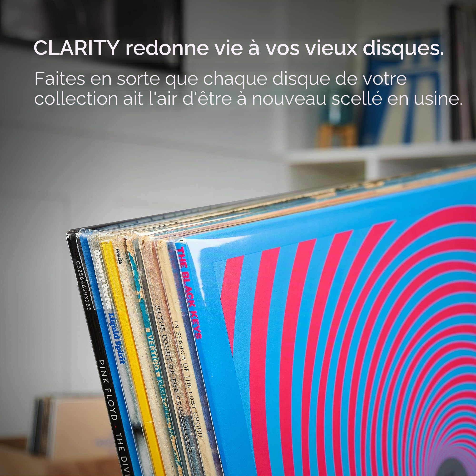 50x Triple Pochettes Vinyle 33 Tours | pour Plupart des LP 2-3 Gatefold | Super Clair Et Refermable