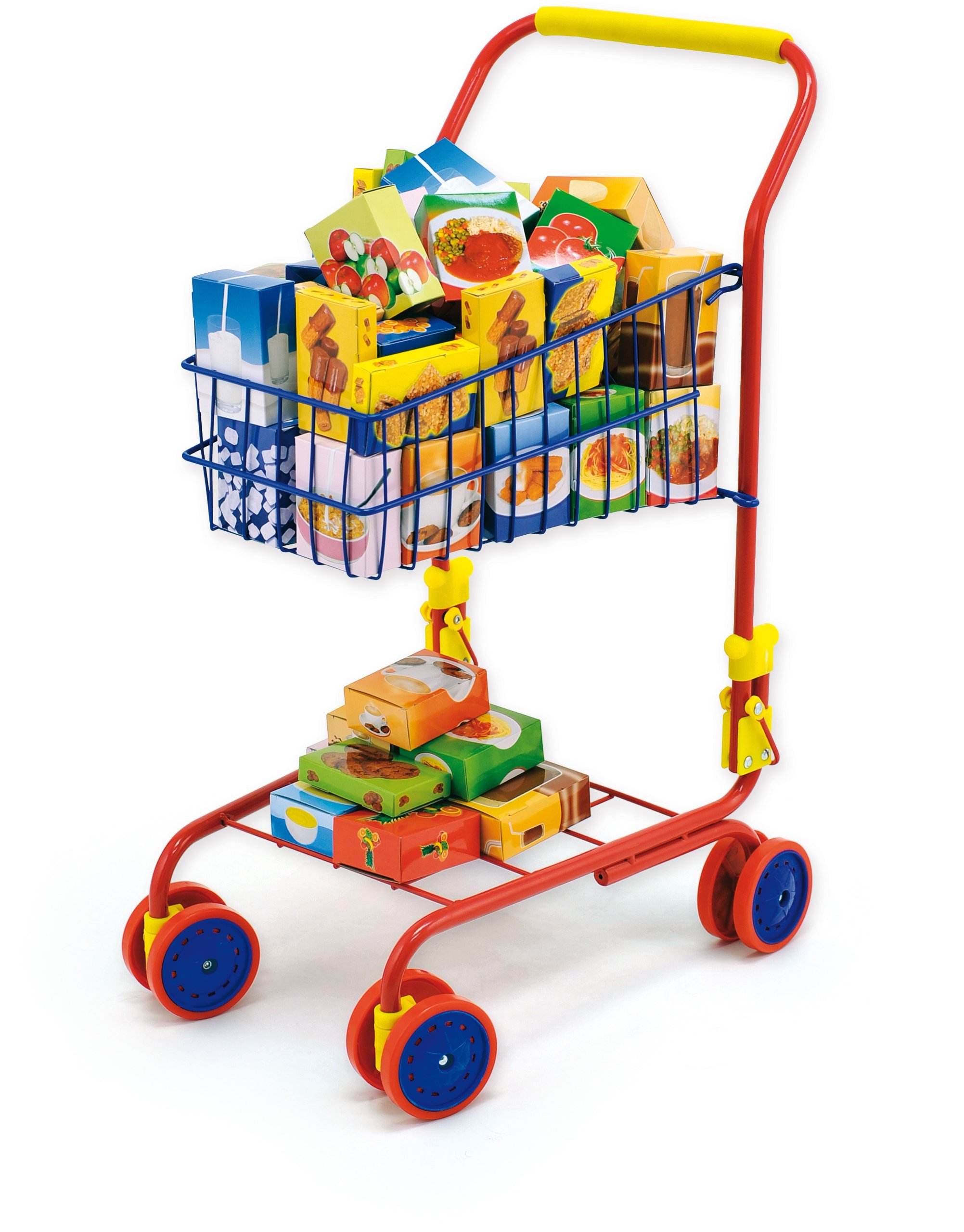 toy shopping trolley with doll seat