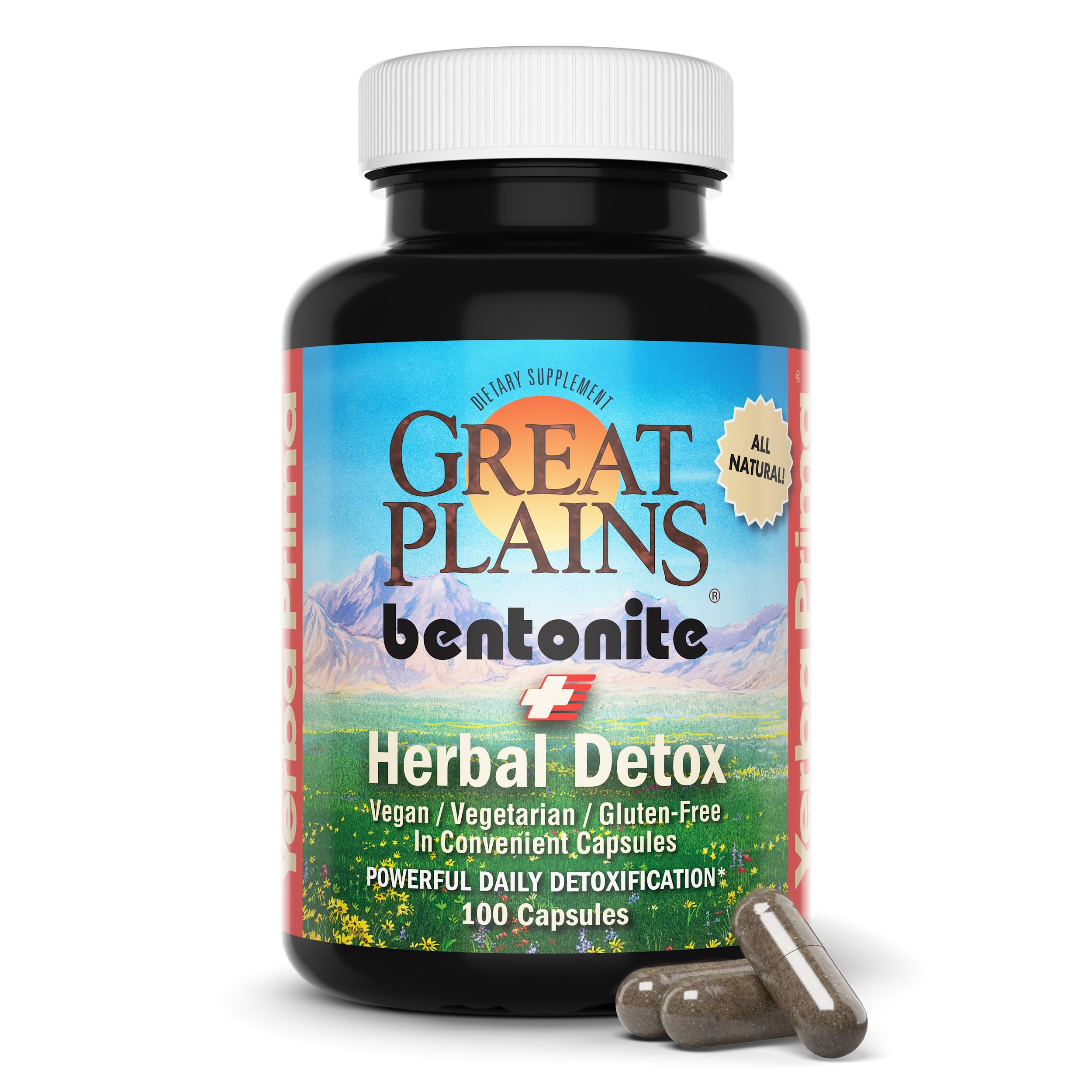 Yerba Prima Bentonite Clay Plus Herbal Detox