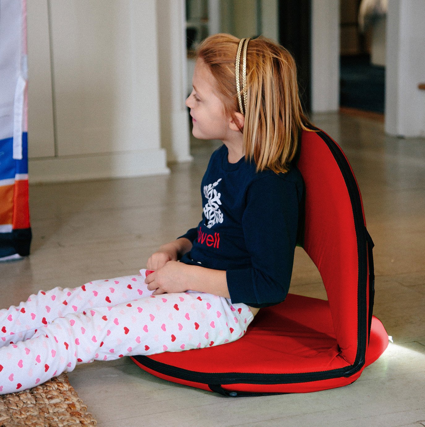 Pacific Play Tents Go Anywhere Teacher Chair, Red