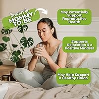 Vista 7 de Té de hojas sueltas para ella con alfalfa, hoja de ortiga Té de hierbas orgánicas 2 onzas (2.01 oz) Descafeinado, vegano, saludable, sin