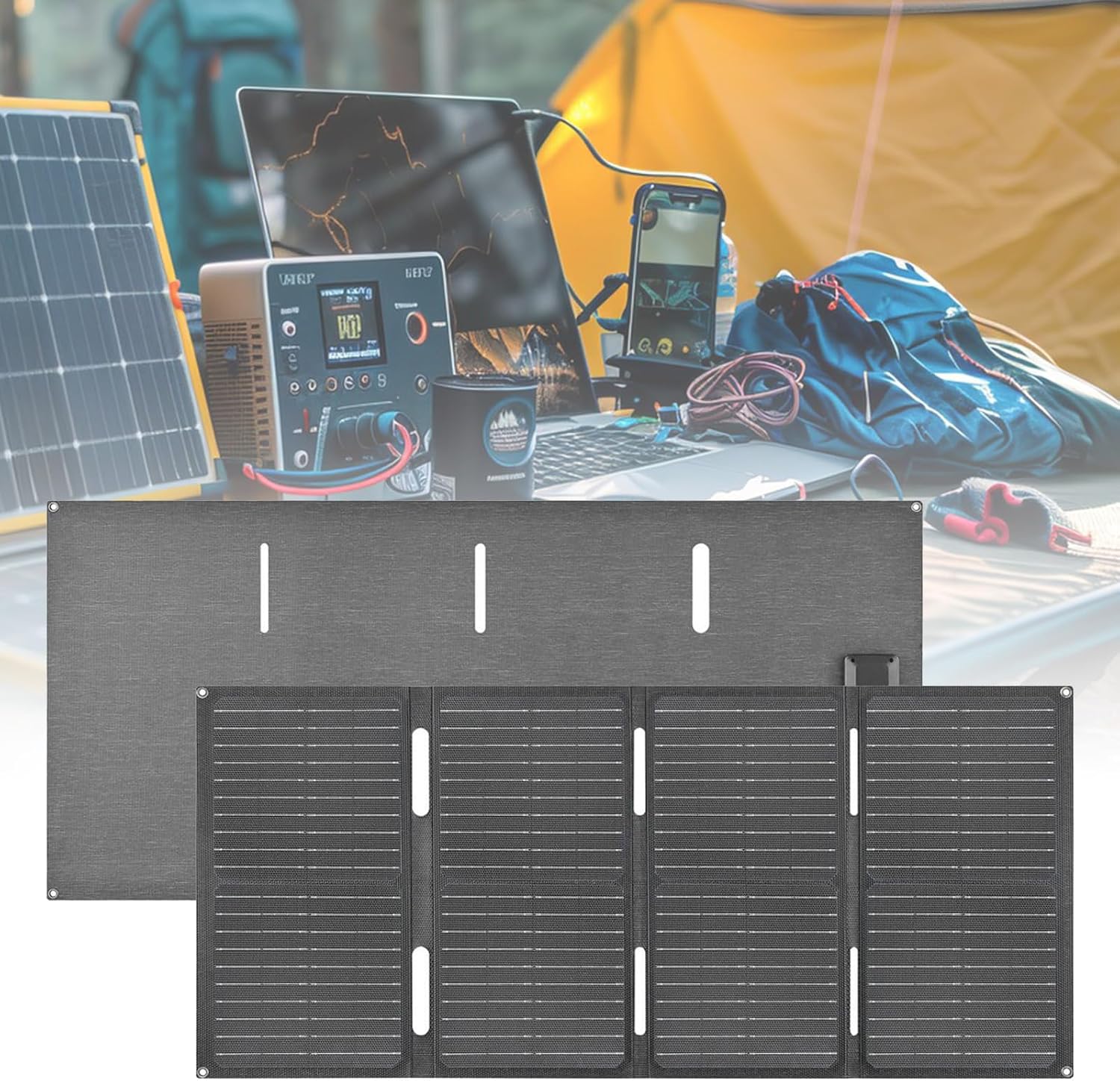 ソーラーパネル 40W ソーラー充電器 2 USB 高速充電 防水 防災 ソーラーパネル 40W ソーラー充電器 2 USB 高速充電 防水 防災 Kitchen