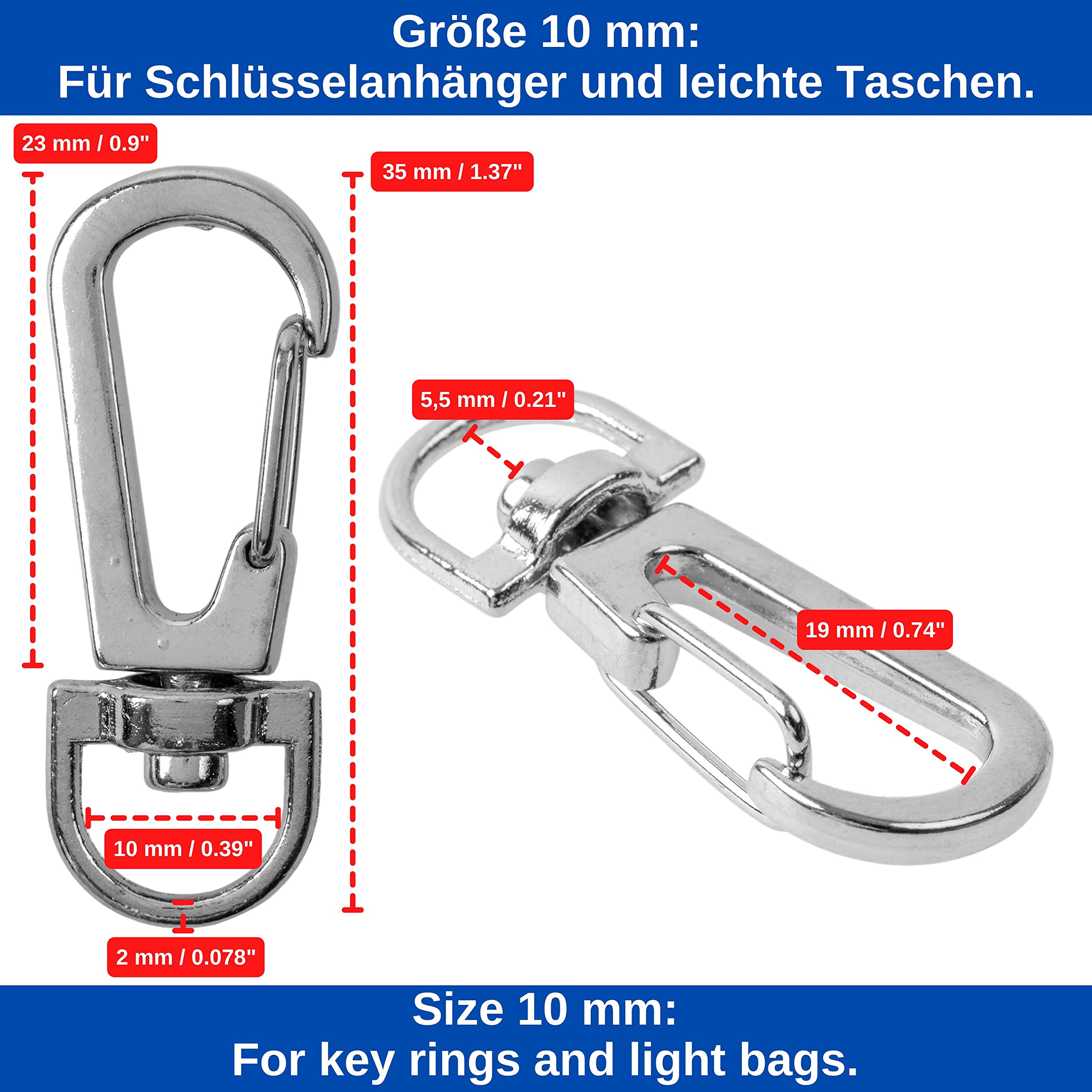 Kit Rimozione Zecche AMIOSIS Con 3 Ganci, Anello E Moschettone - Per Animali E Uomini - Foto 7
