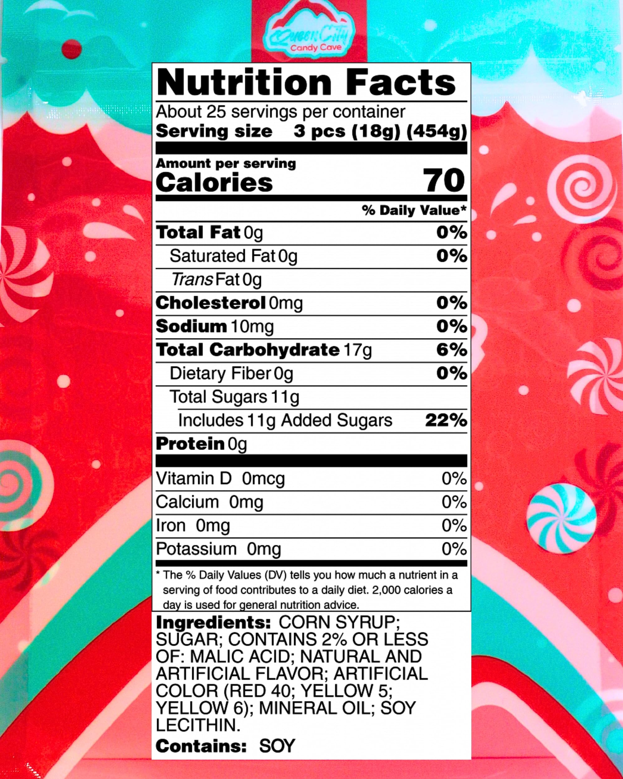 Red Cherry Jolly Ranchers Hard Candy Bulk- Individually Wrapped All Cherry Red Jolly Ranchers, by Queen City Candy Cave (1 Pound)