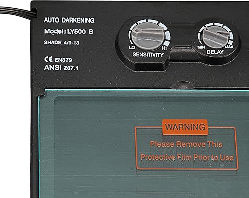 Miniatura 4 de El panel auto accionado solar de la lente de la soldadura que oscurece, gafas de los ojos de la sombra del filtro de la automatización de la lente