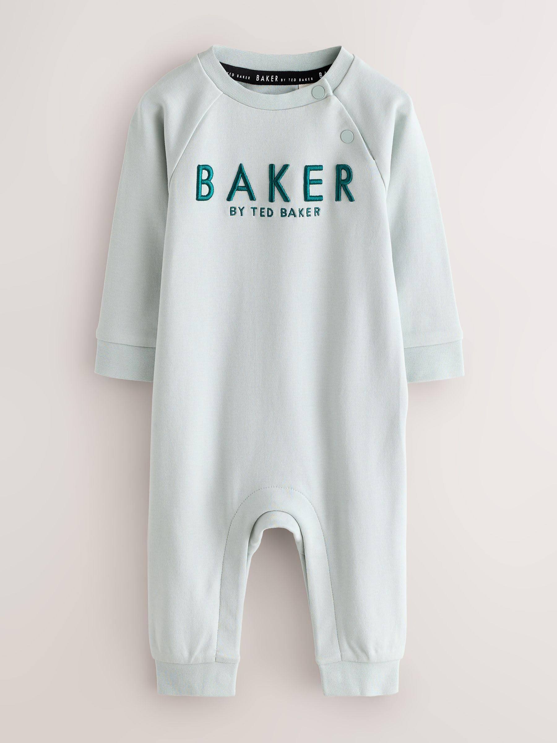 Noworodki chłopcy Komplet 3-częściowy z rampersami i czapeczką Baker by Ted Baker
