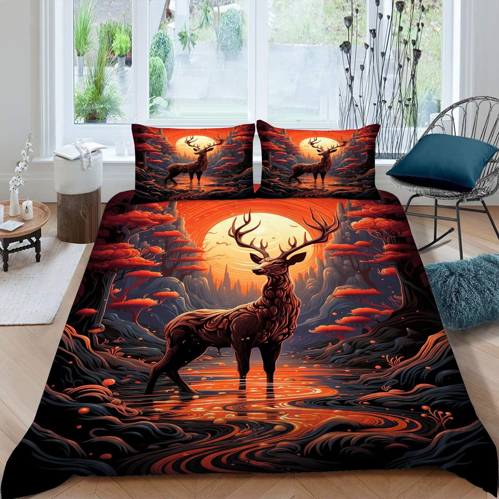 Home&you - Bettwäsche Hivros, 140x200cm, Aus 1 Produktbild-Vorschau 1