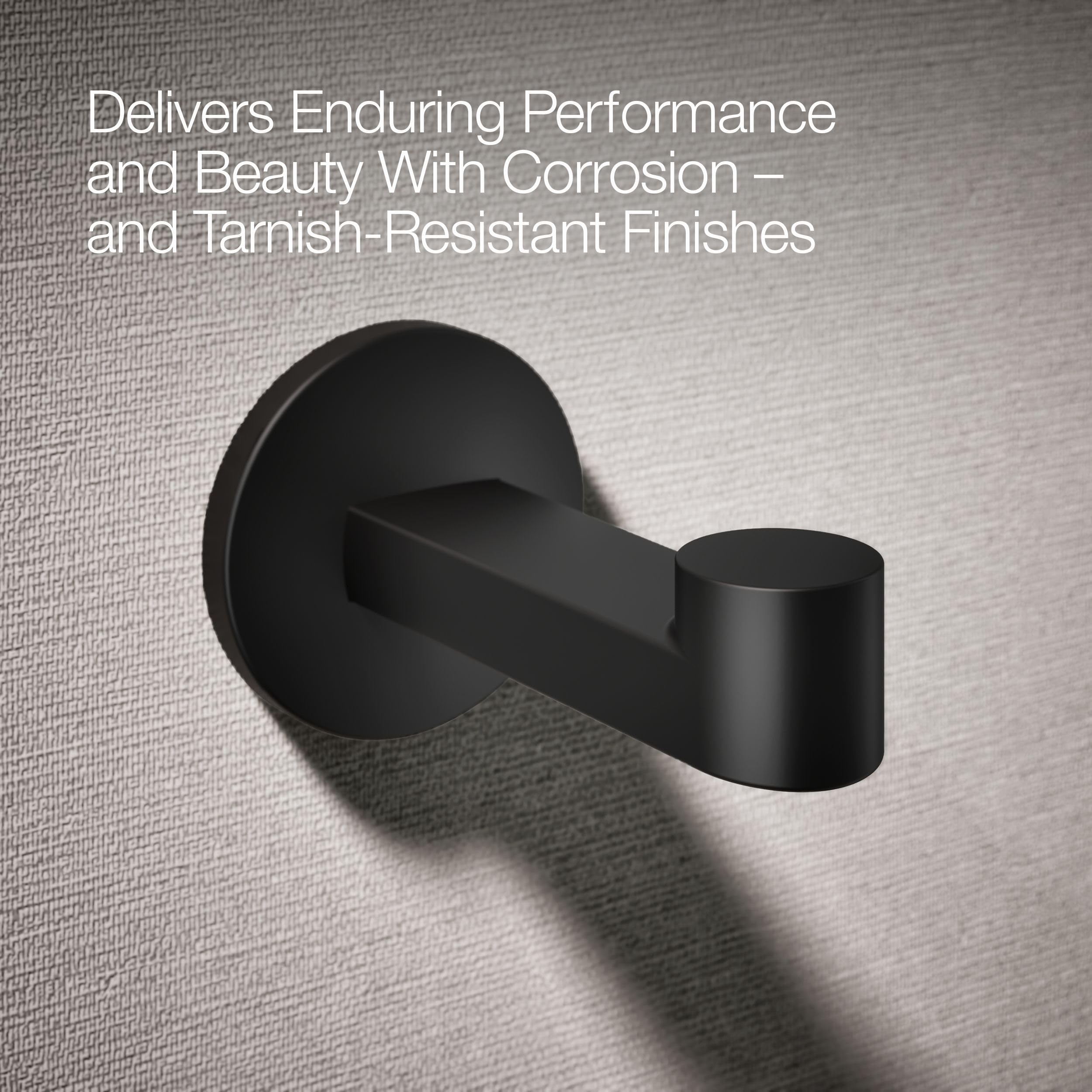 Kohler 78378-BL Components® Robe Hook, Matte Black - Amazon.com