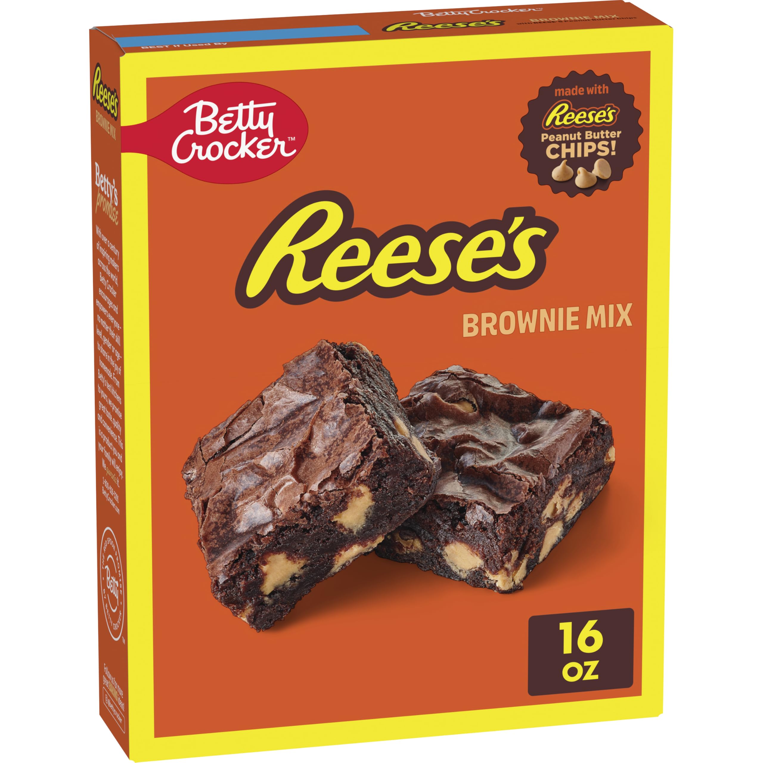 Betty Crocker Reese's Peanut Butter Brownie Mix, 16 oz