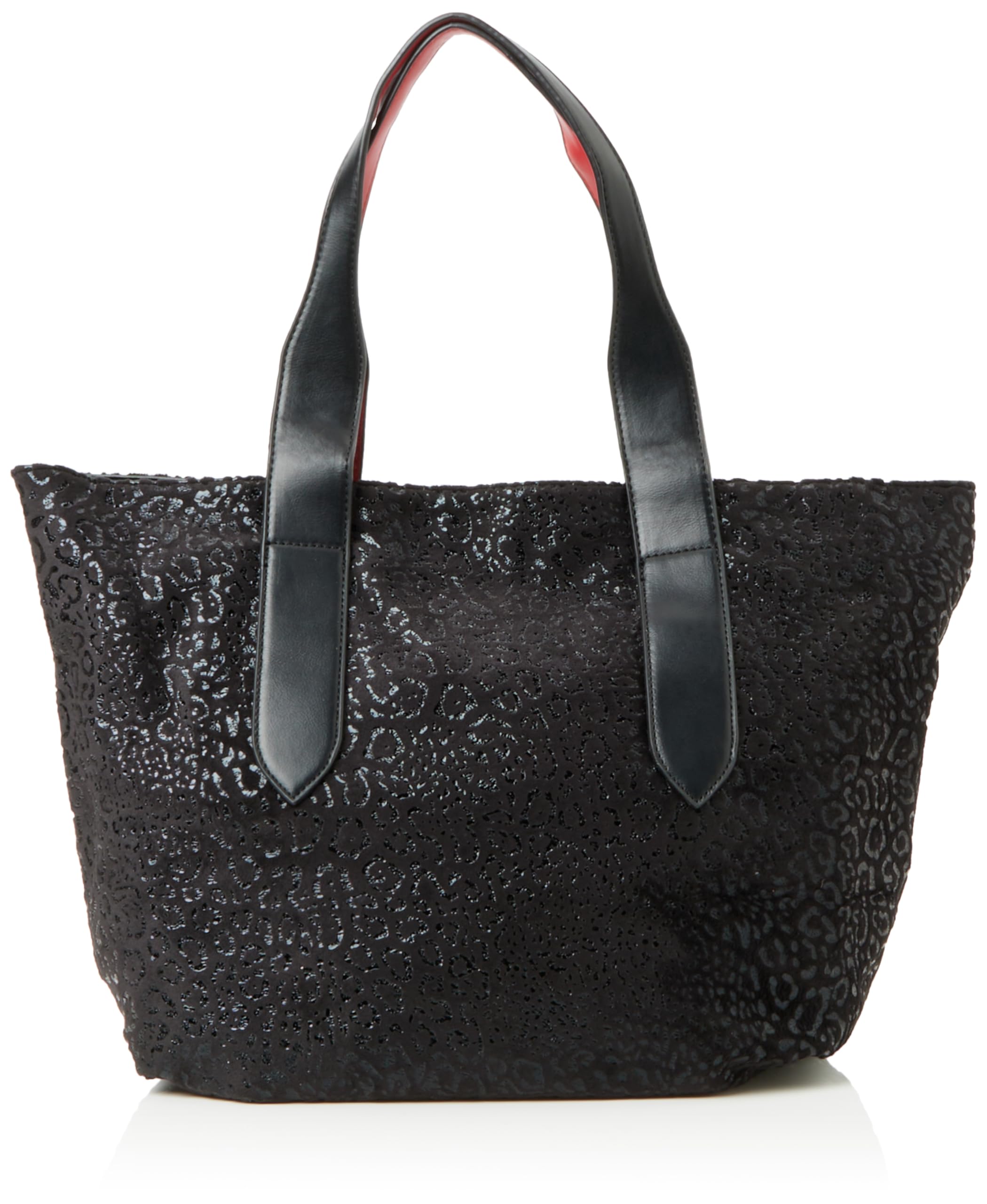 NALLY Women's Handbag Shopper, Black, One Size