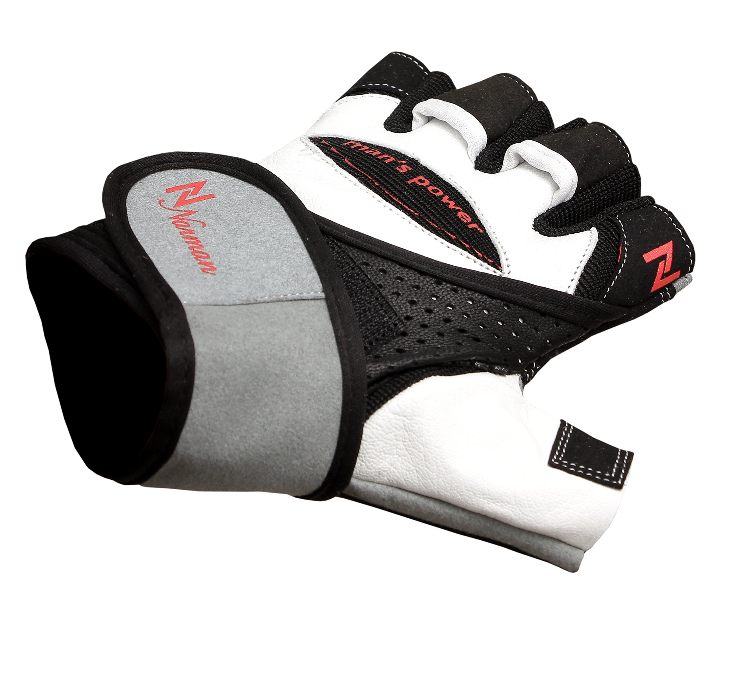 Pro Lift Gel Weight lifting body building gloves Gym Straps Bar Leather Grip (XS)