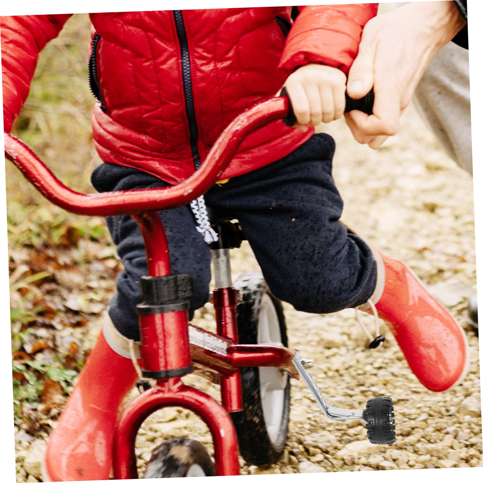 KOMBIUDA Ruedas Auxiliares Ruedines para Bicicleta Estabilizadoras Equilibrio Material Resistente para Principiantes