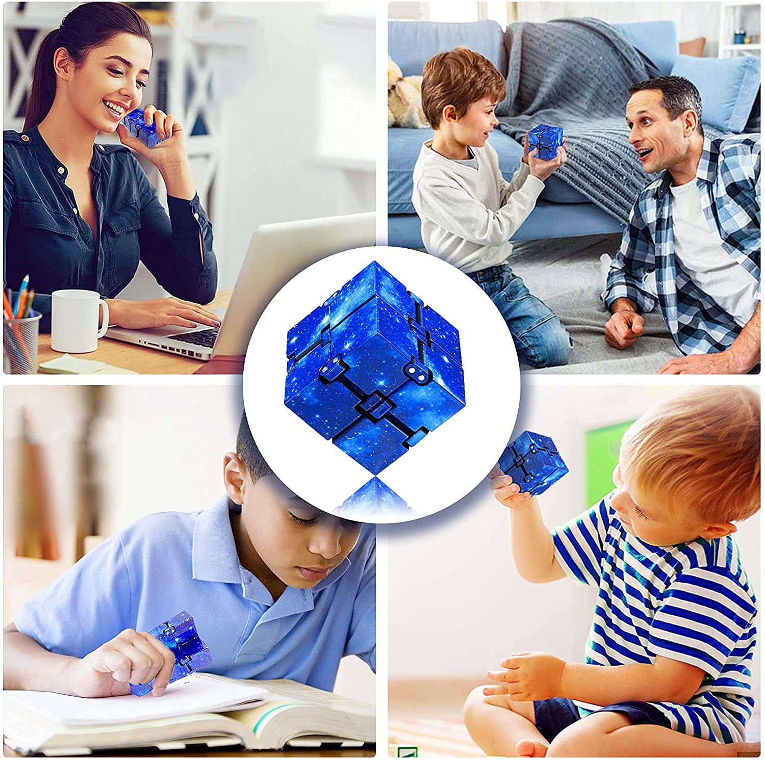 Fidget Cube Décompression Jouet Infinity Cube, Stress De