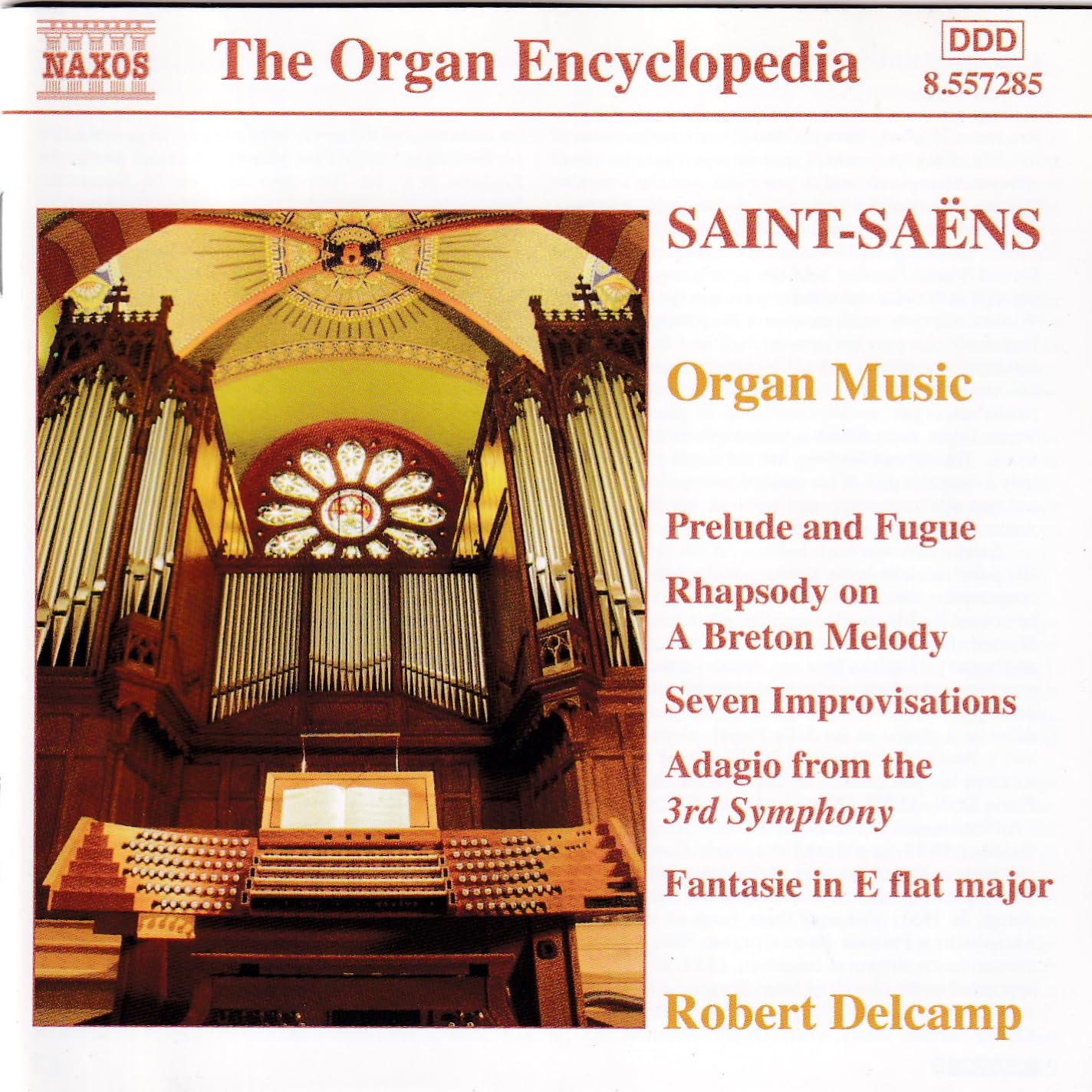 Organ Works [Audio CD] SAINT-SAENS and Saint-Saens