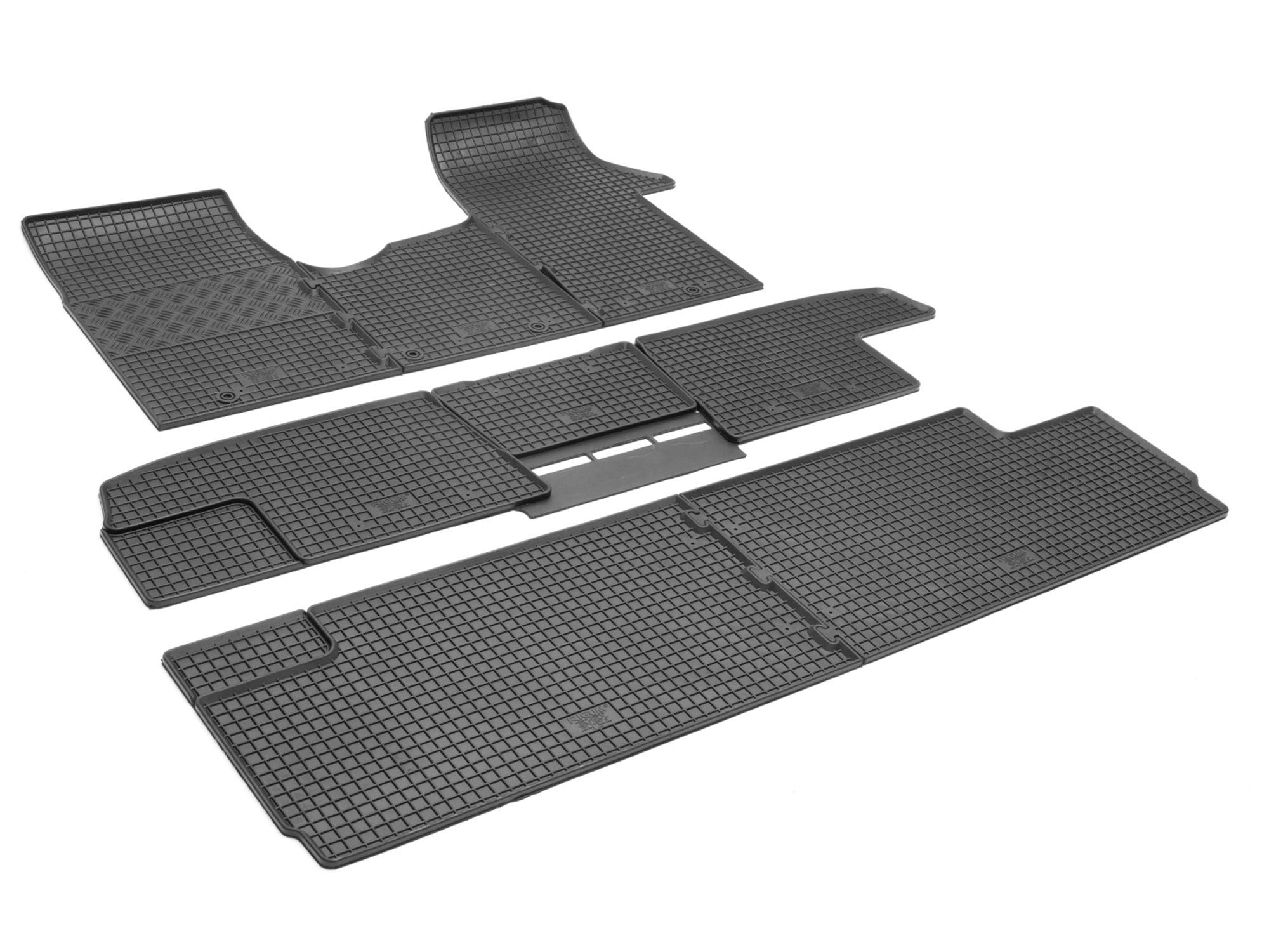 Rigum Gummi Fußmatten Set Für Opel Vivaro B + Renault